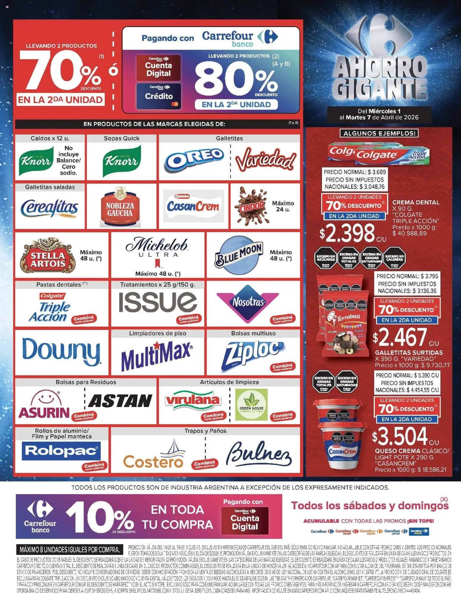 Carrefour ofertas (2026-04-01 - 2026-04-07)