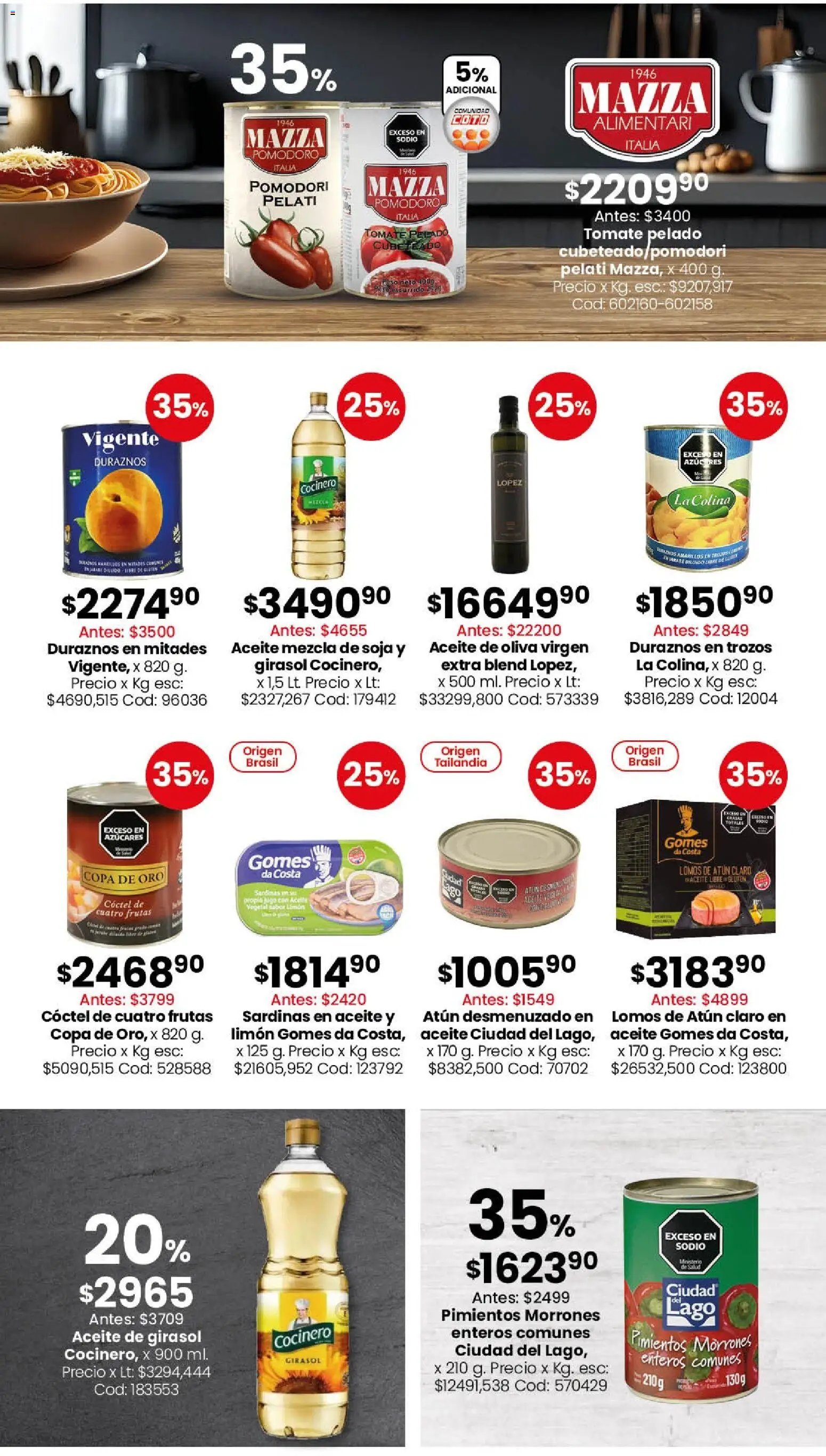 Coto - Ofertas Almacén y bebidas (2026-03-30 - 2026-04-05)