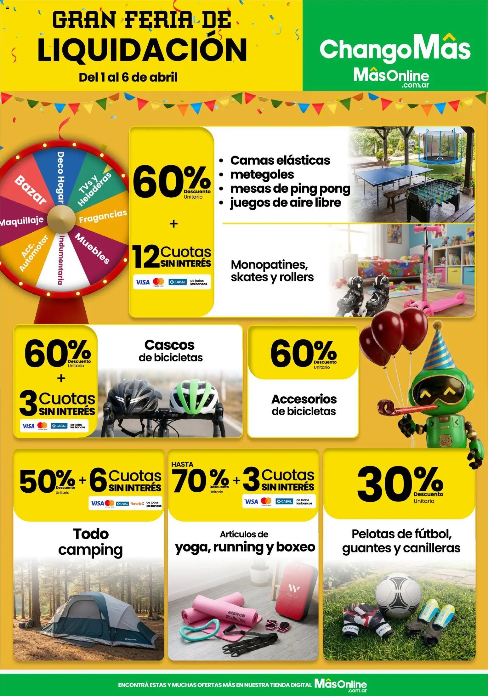 Punto Mayorista Gran feria de liquidación (2026-04-01 - 2026-04-06)