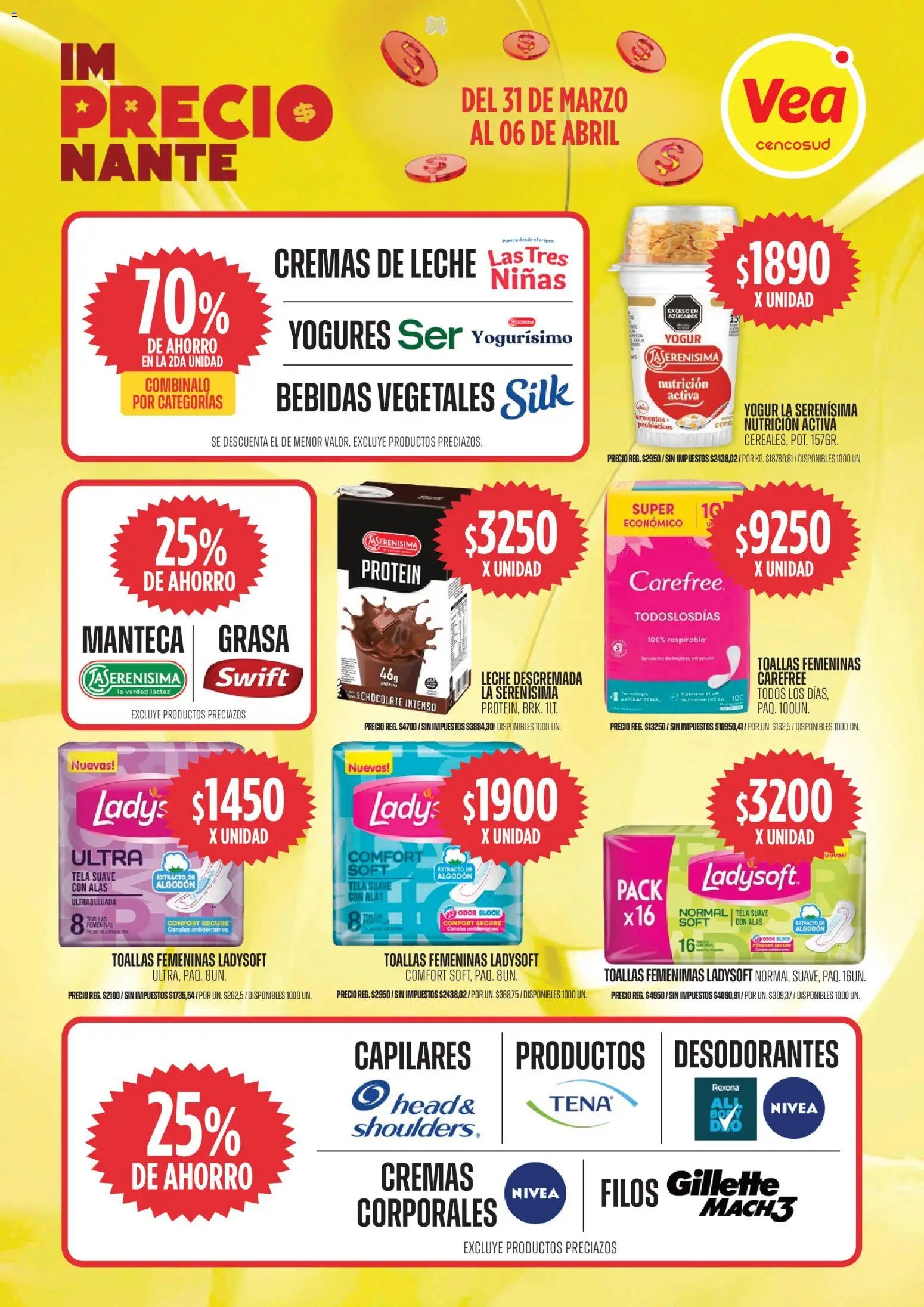Vea - Oferta imPRECIOnante Córdoba (2026-03-31 - 2026-04-06)