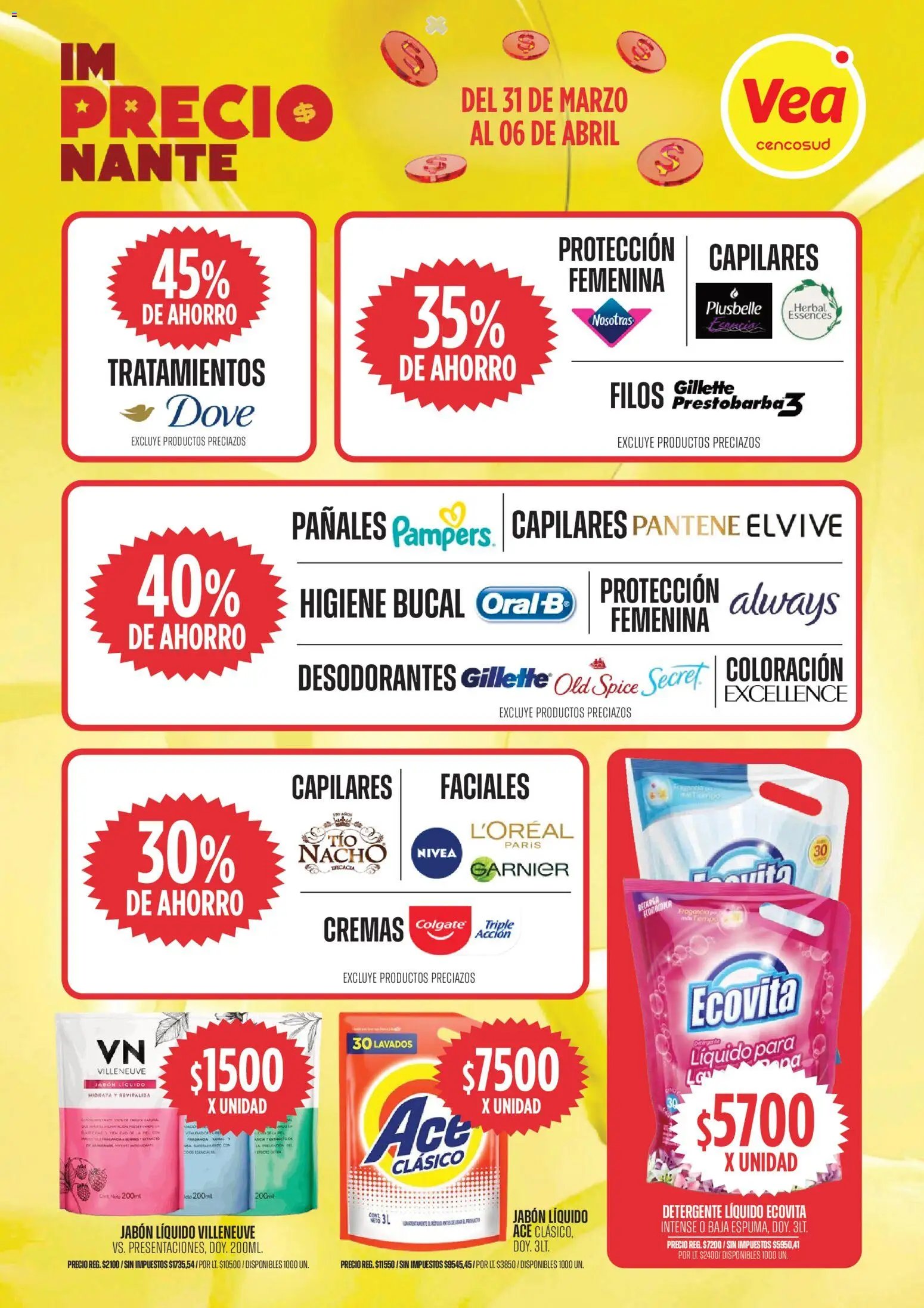Vea - Oferta imPRECIOnante Córdoba (2026-03-31 - 2026-04-06)
