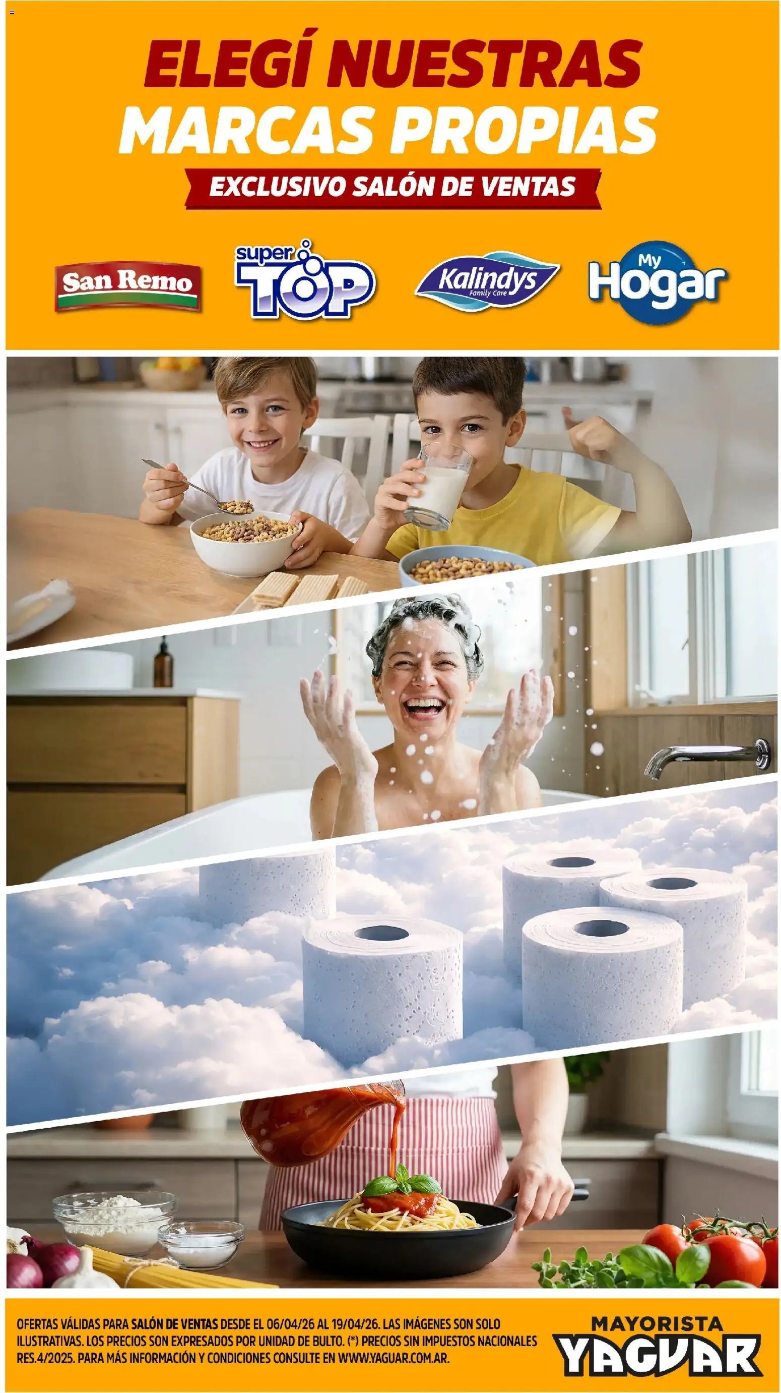 Yaguar - Nuestra calidad, todos los días Buenos Aires (2026-04-06 - 2026-04-19)