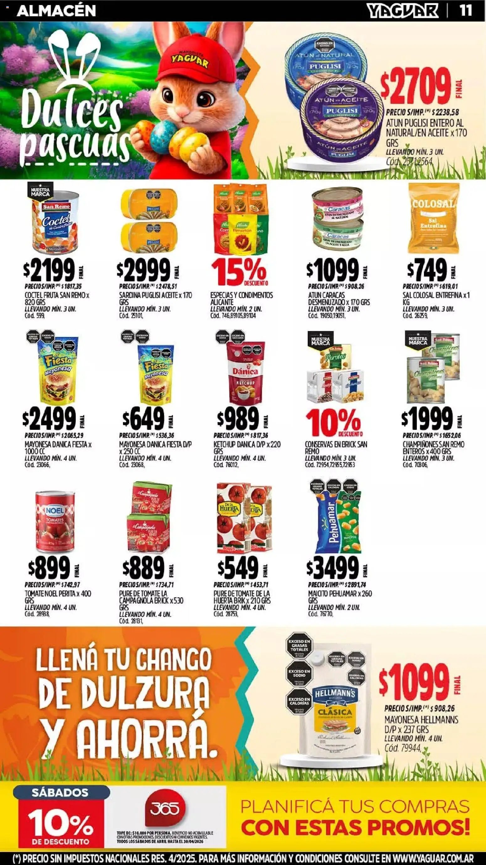 Yaguar - Oferta Semanal Misiones (2026-03-30 - 2026-04-04)