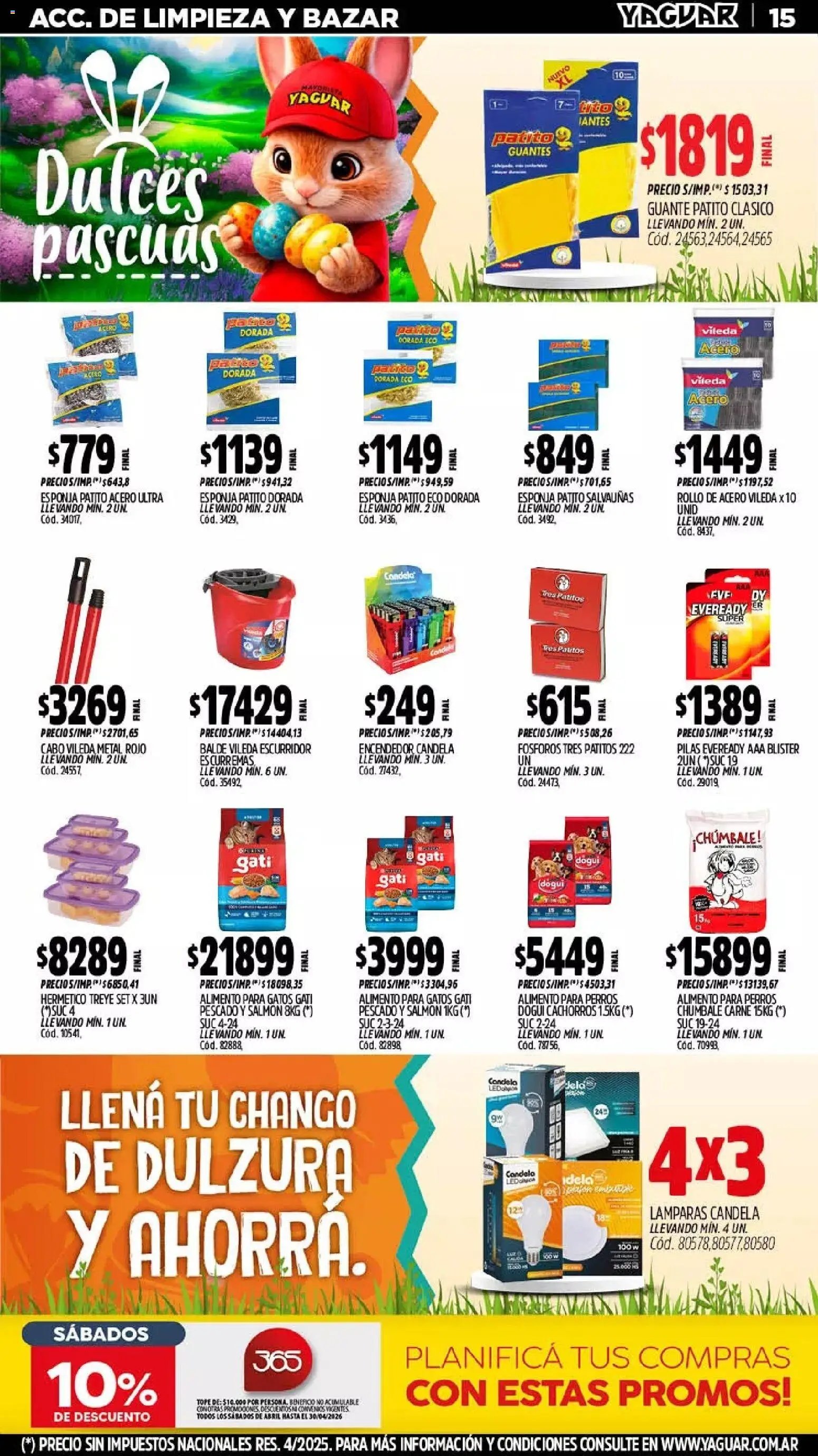 Yaguar - Oferta Semanal Misiones (2026-03-30 - 2026-04-04)