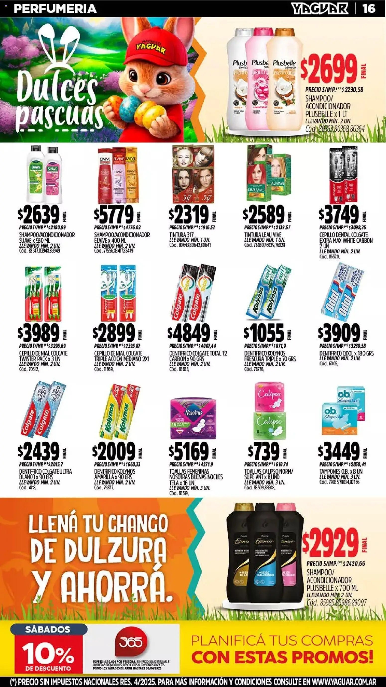 Yaguar - Oferta Semanal Misiones (2026-03-30 - 2026-04-04)