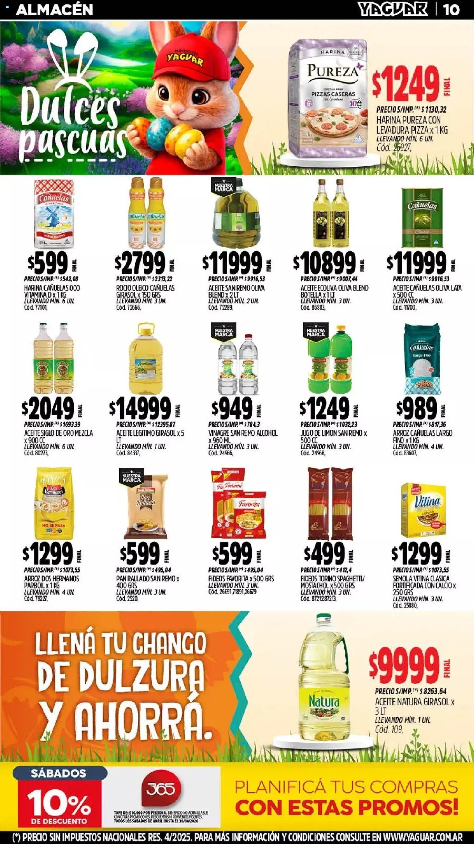 Yaguar - Oferta Semanal Misiones (2026-03-30 - 2026-04-04)