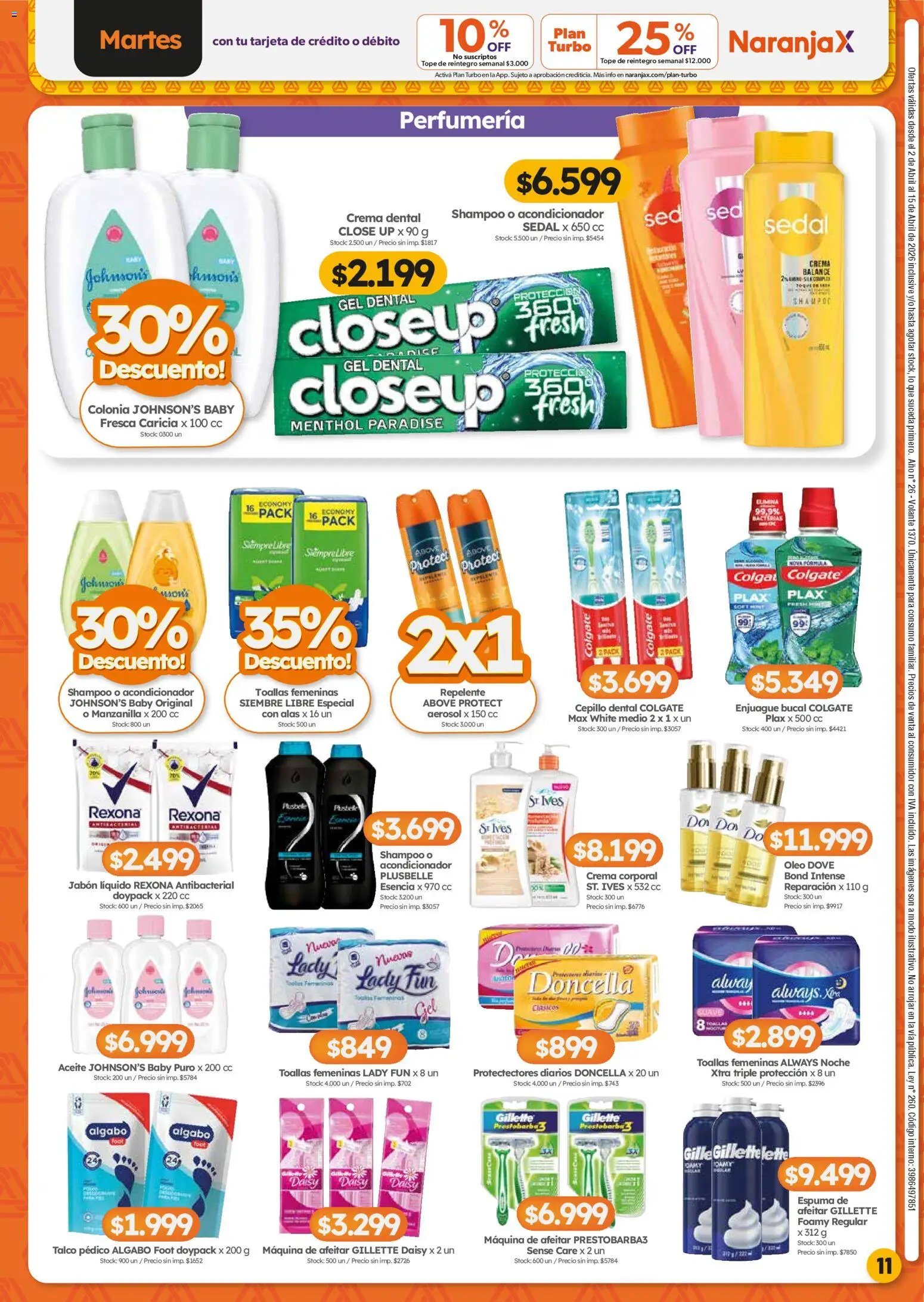 Cordiez ofertas (2026-04-02 - 2026-04-15)