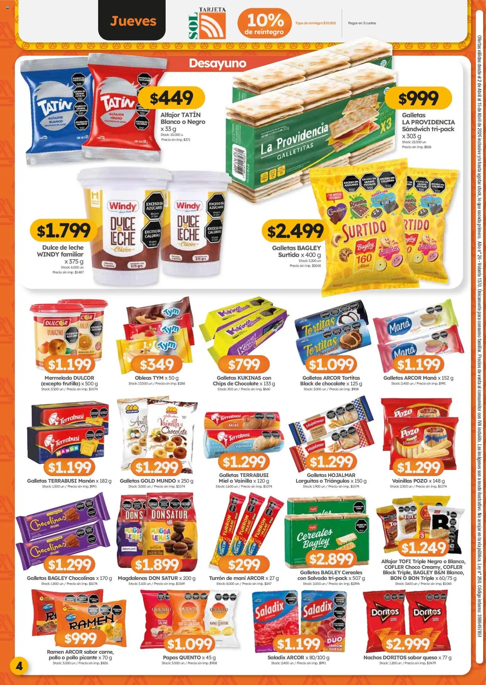 Cordiez ofertas (2026-04-02 - 2026-04-15)