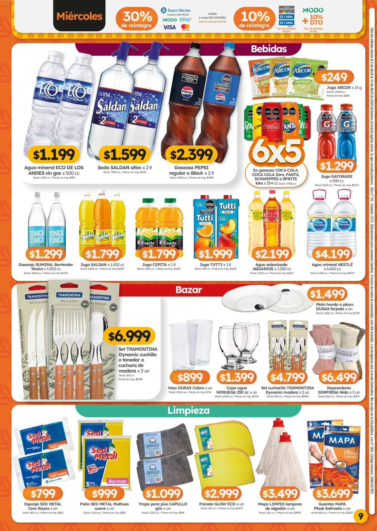 Cordiez ofertas (2026-04-02 - 2026-04-15)