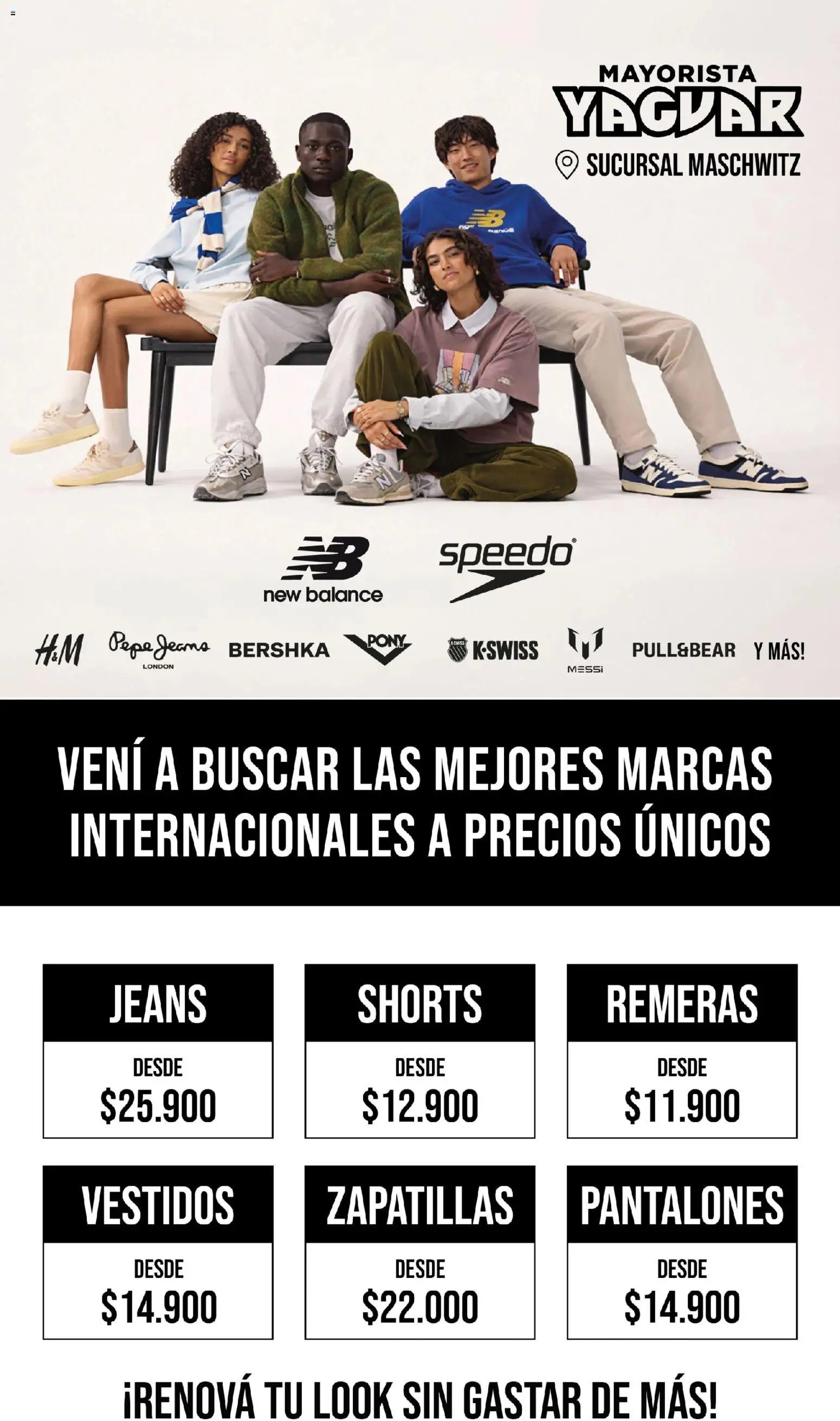 Yaguar - Visita Outlet Premium Buenos Aires (2026-03-30 - 2026-04-04)