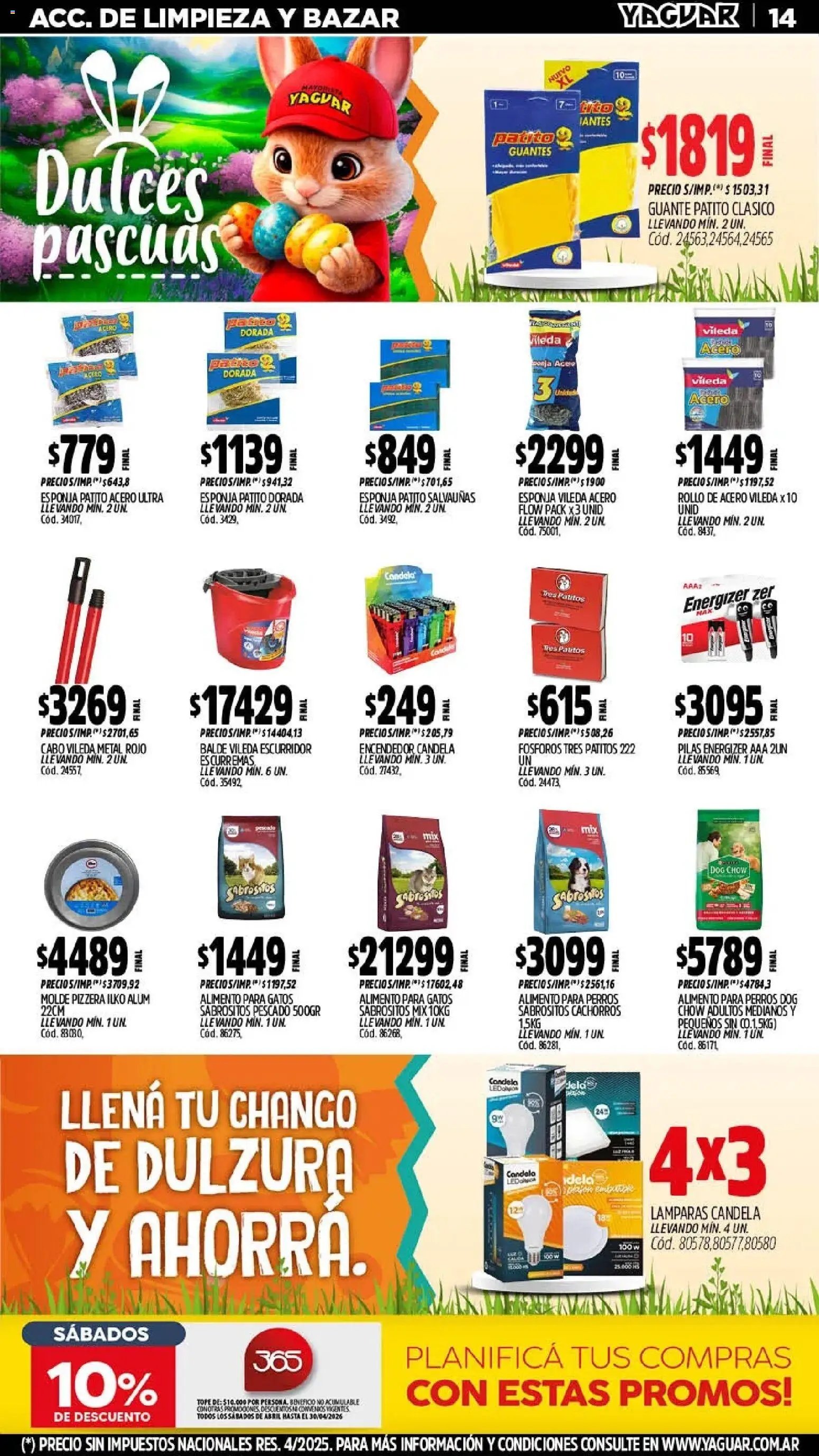 Yaguar - Oferta Semanal San Juan (2026-03-30 - 2026-04-04)