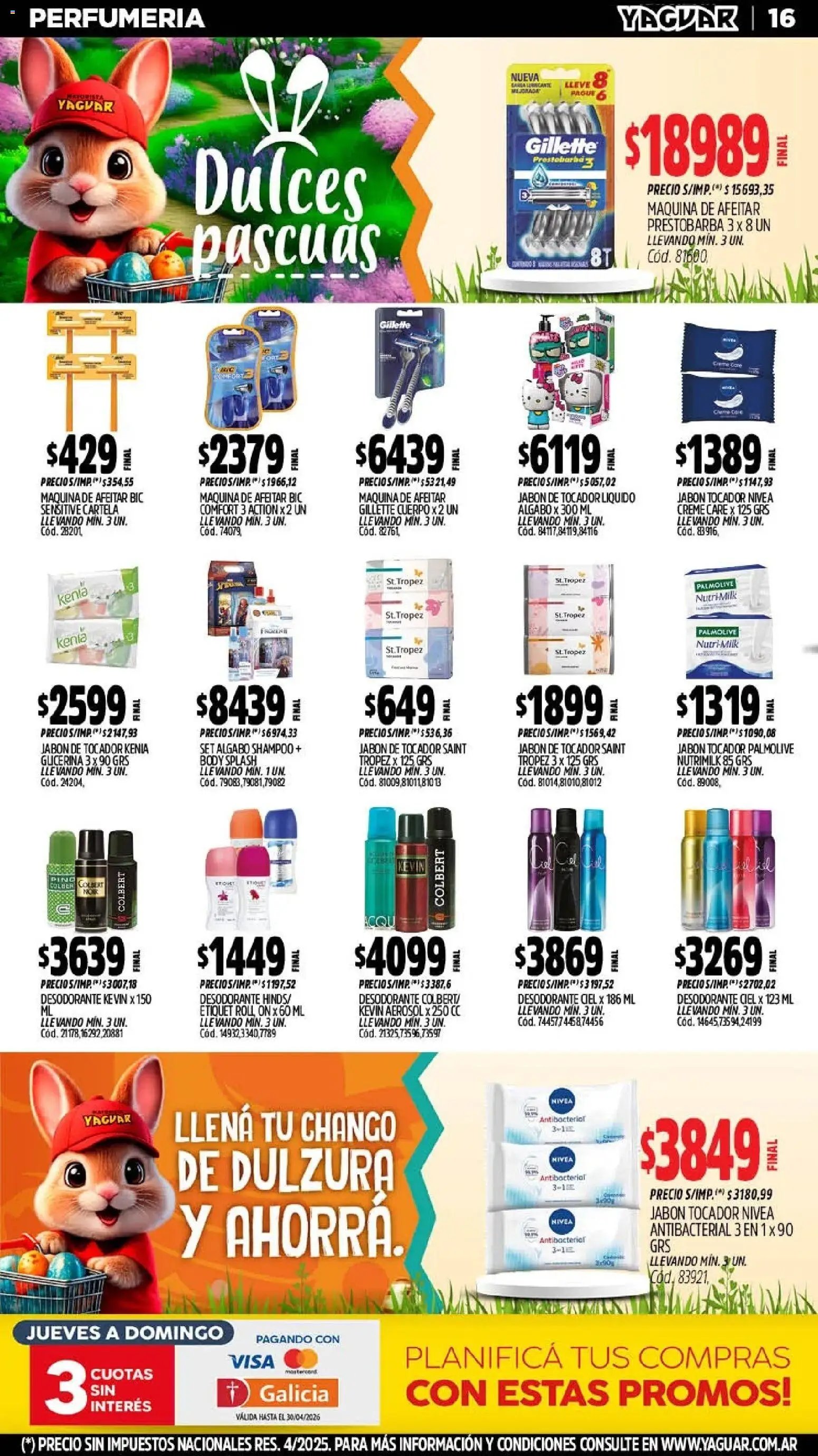 Yaguar - Oferta Semanal San Juan (2026-03-30 - 2026-04-04)