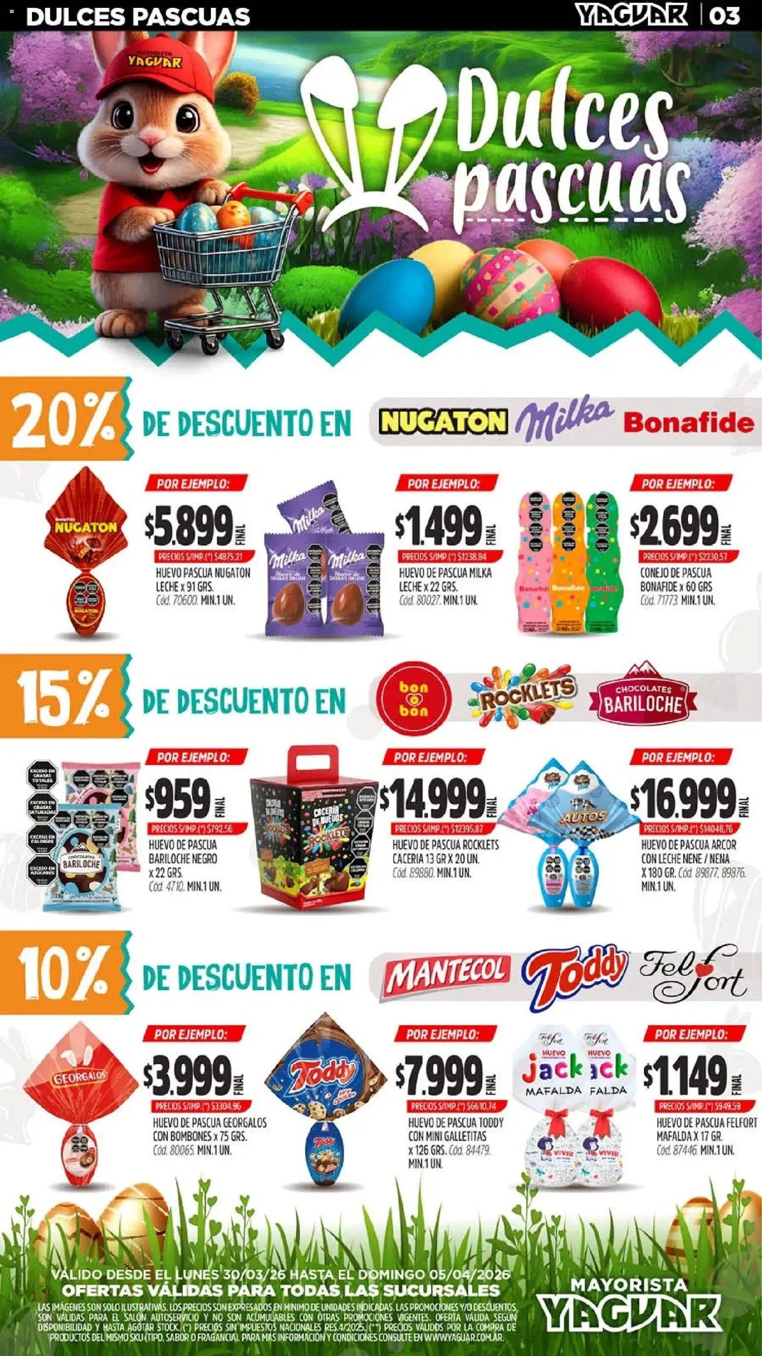 Yaguar - Oferta Semanal San Juan (2026-03-30 - 2026-04-04)