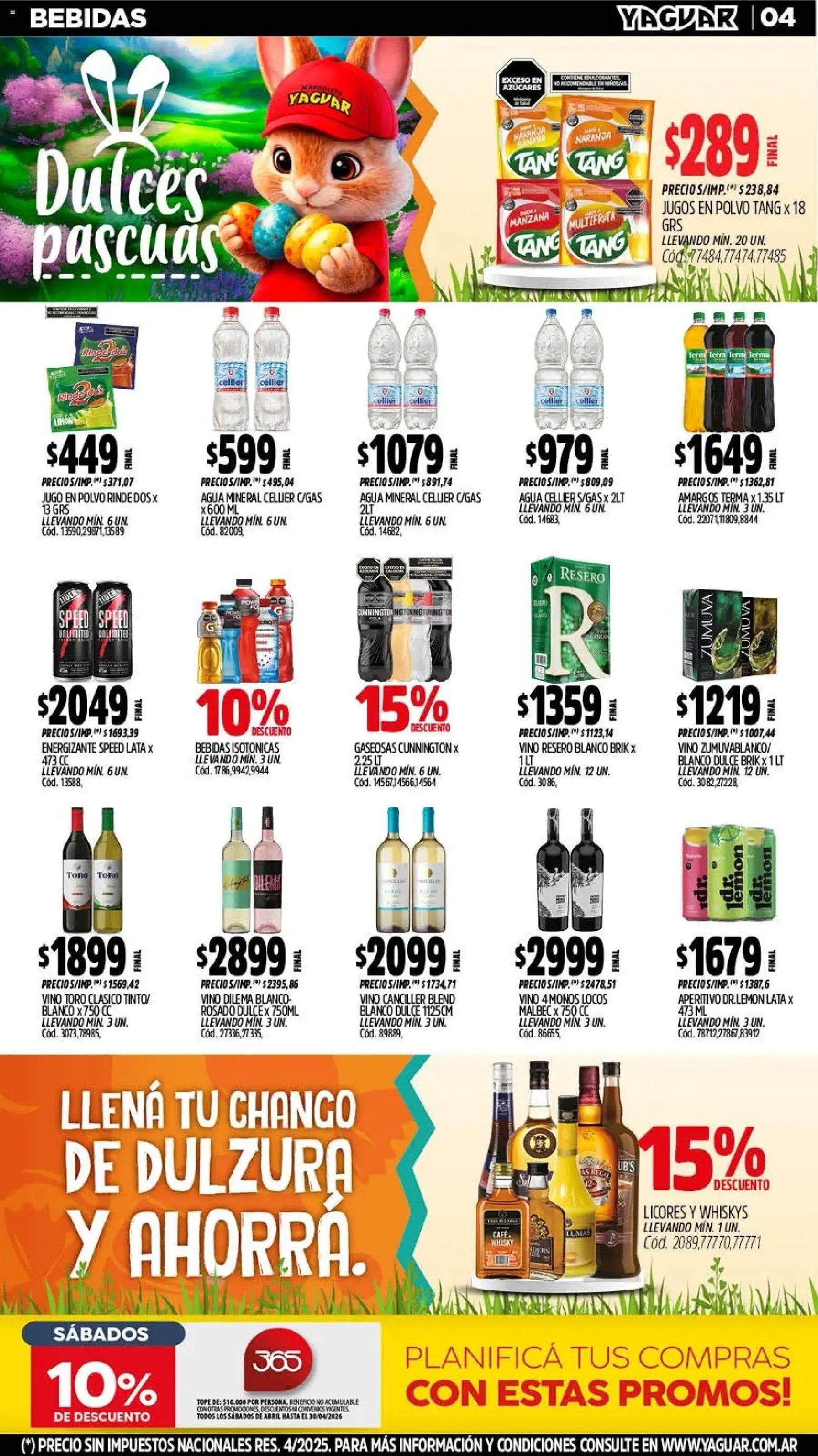 Yaguar - Oferta Semanal San Juan (2026-03-30 - 2026-04-04)