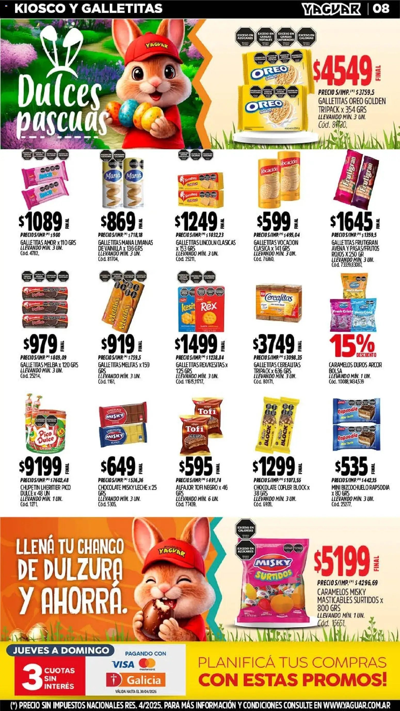 Yaguar - Oferta Semanal San Juan (2026-03-30 - 2026-04-04)