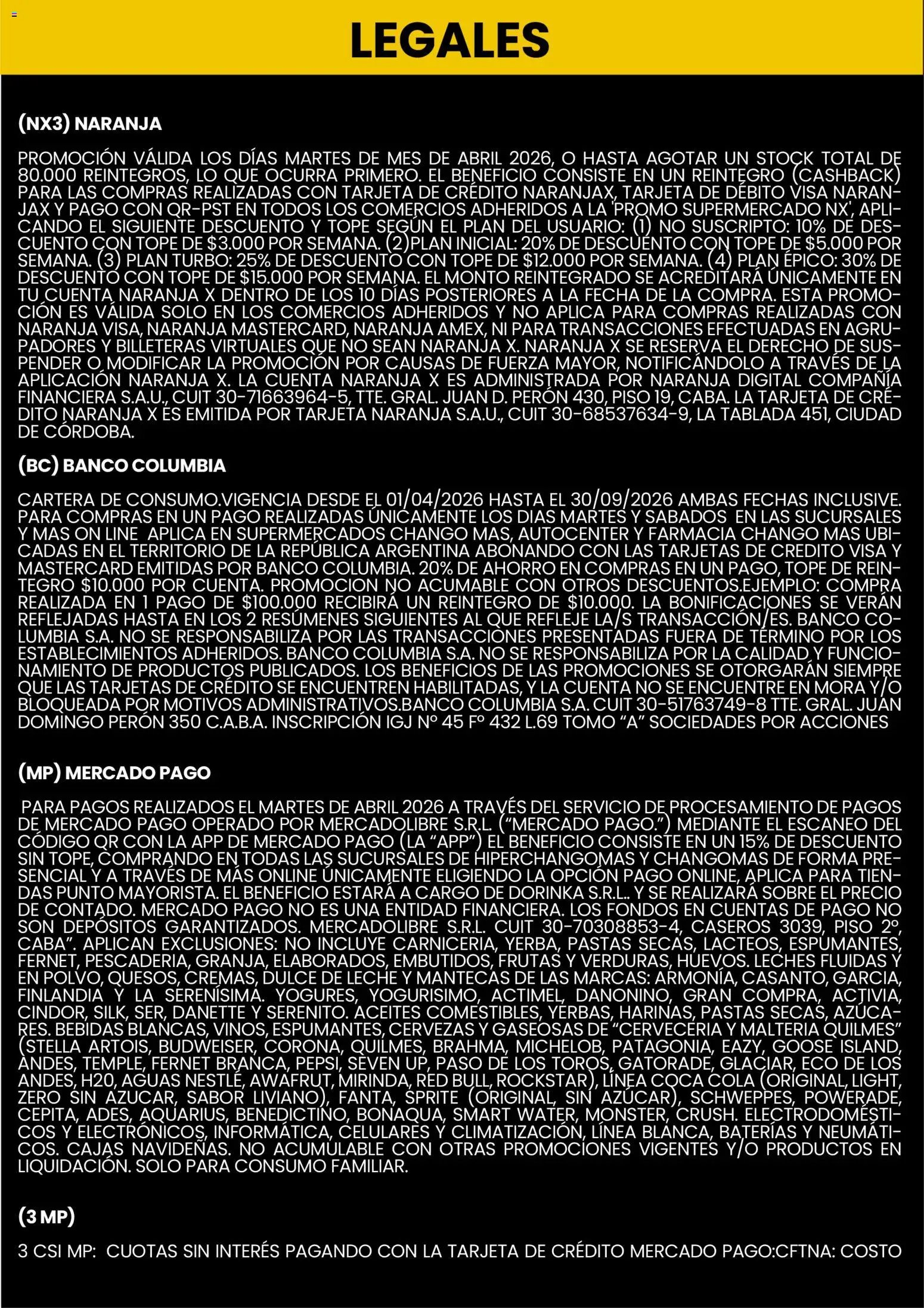 Punto Mayorista Medios de Pago (2026-04-01 - 2026-04-30)