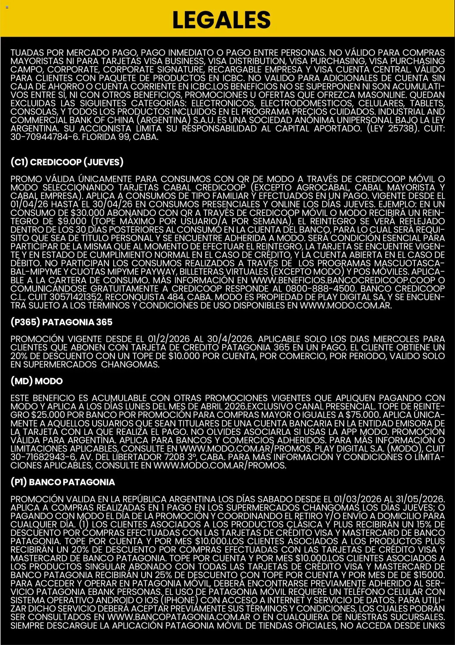 Punto Mayorista Medios de Pago (2026-04-01 - 2026-04-30)