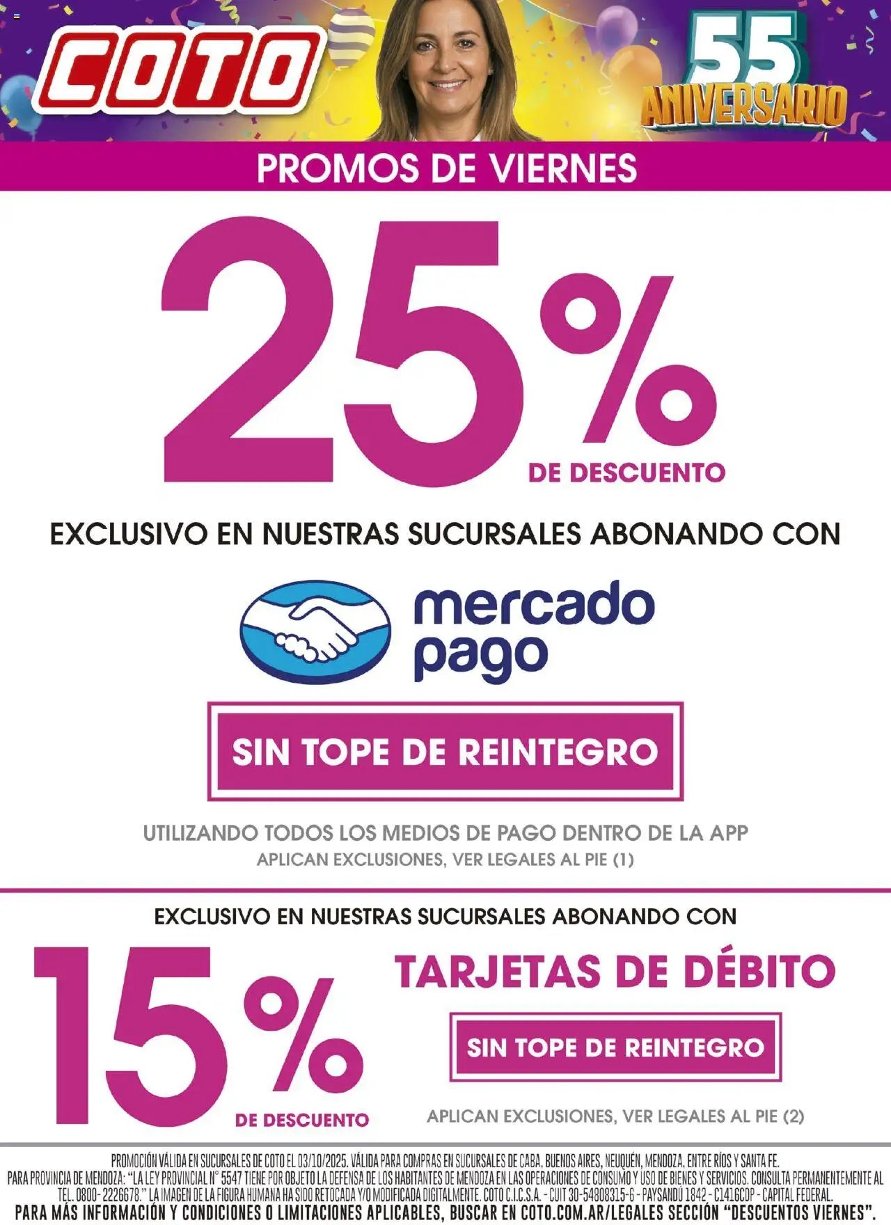 Coto - Descuento (2025-10-03 - 2026-10-03)