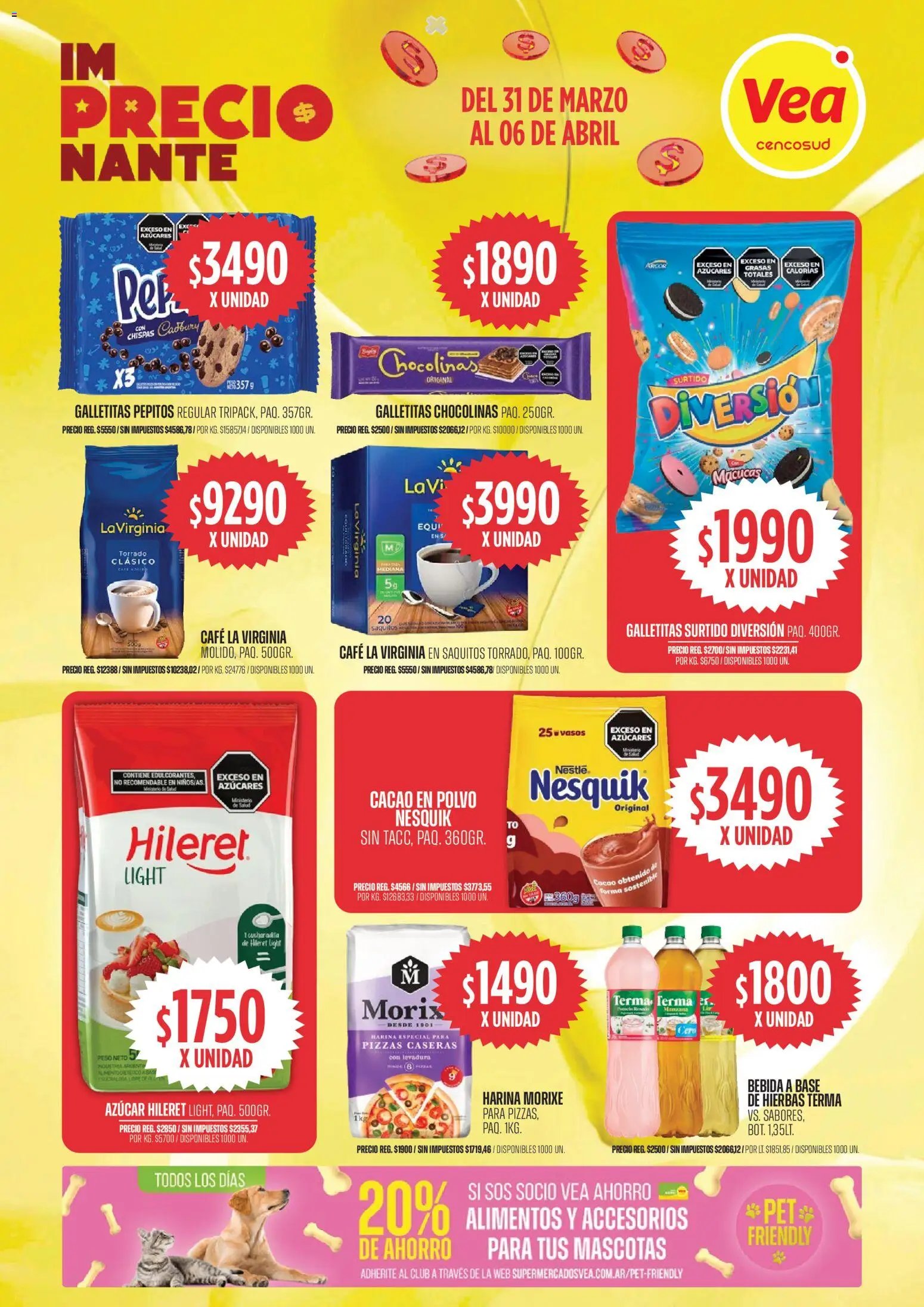 Vea - Oferta imPRECIOnante (2026-03-31 - 2026-04-06)