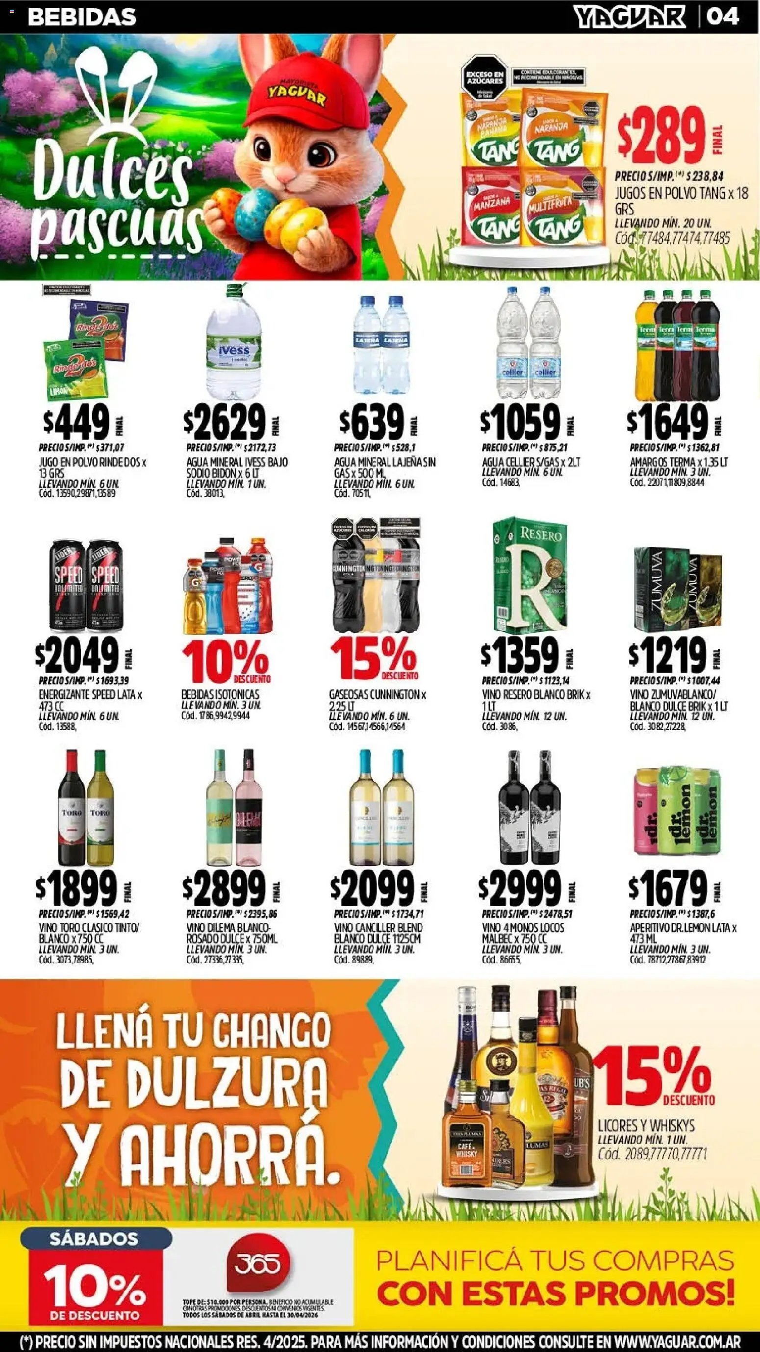 Yaguar - Oferta Semanal Neuquen (2026-03-30 - 2026-04-05)