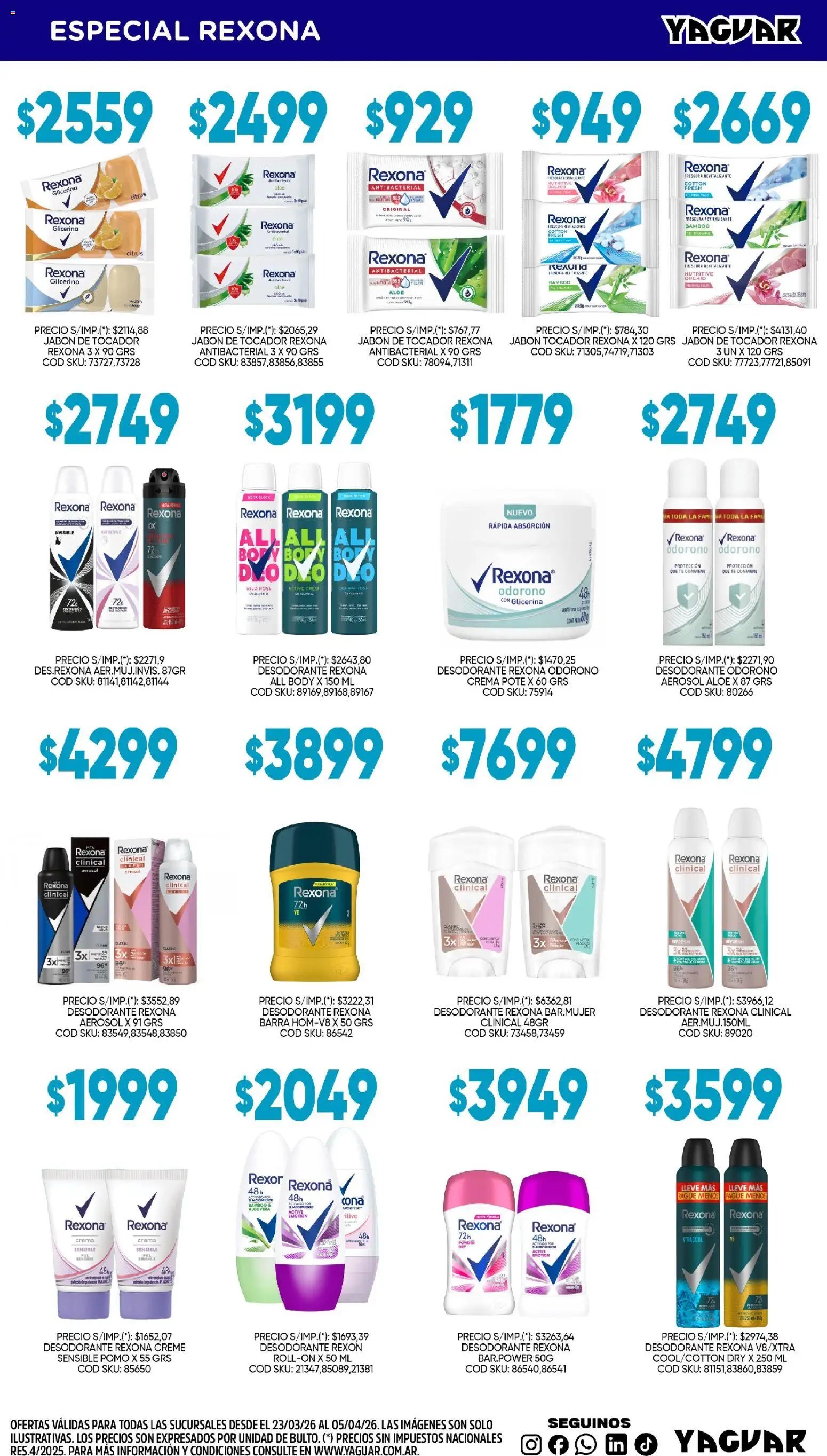 Yaguar - Aliados de tu bolsillo Buenos Aires (2026-03-23 - 2026-04-05)