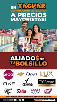 Yaguar - Aliados de tu bolsillo Buenos Aires (2026-03-23 - 2026-04-05)