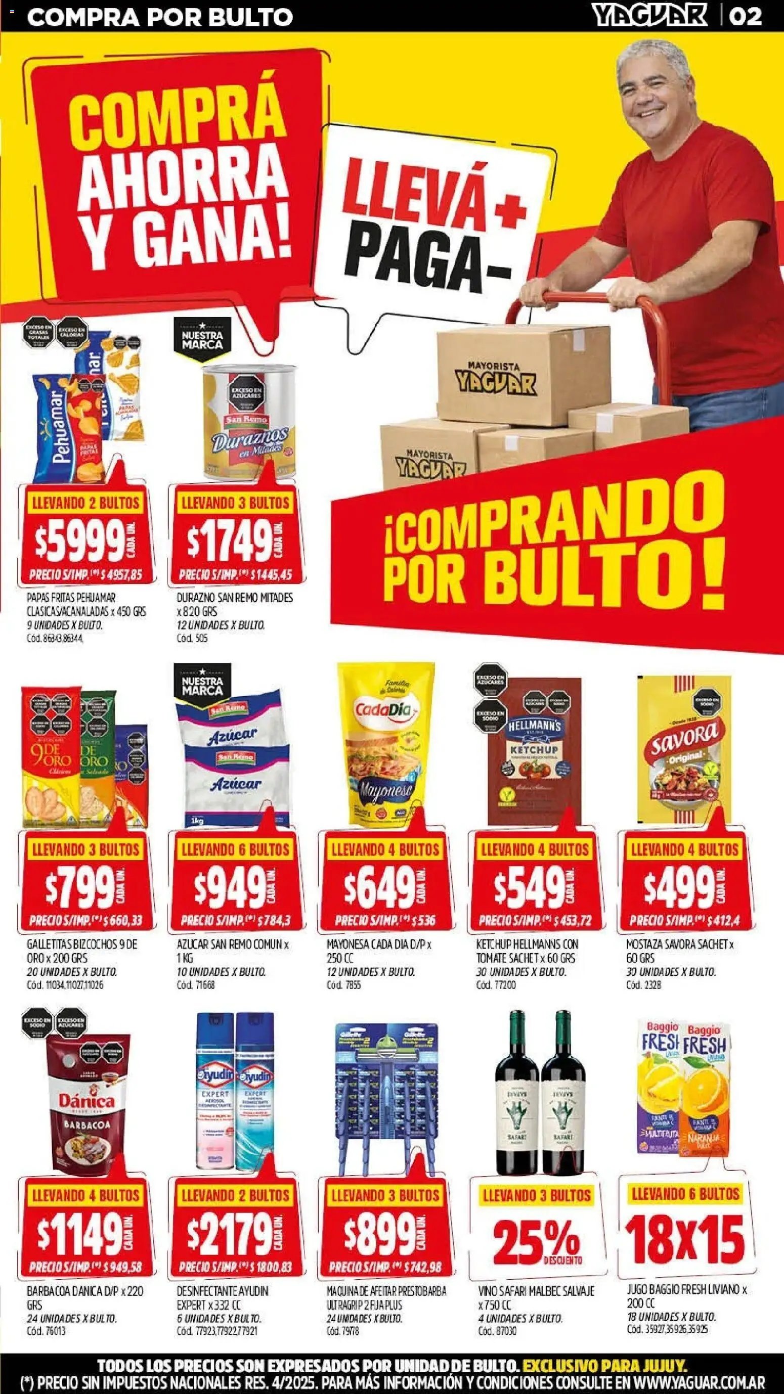 Yaguar - Oferta Semanal Jujuy (2026-03-30 - 2026-04-05)