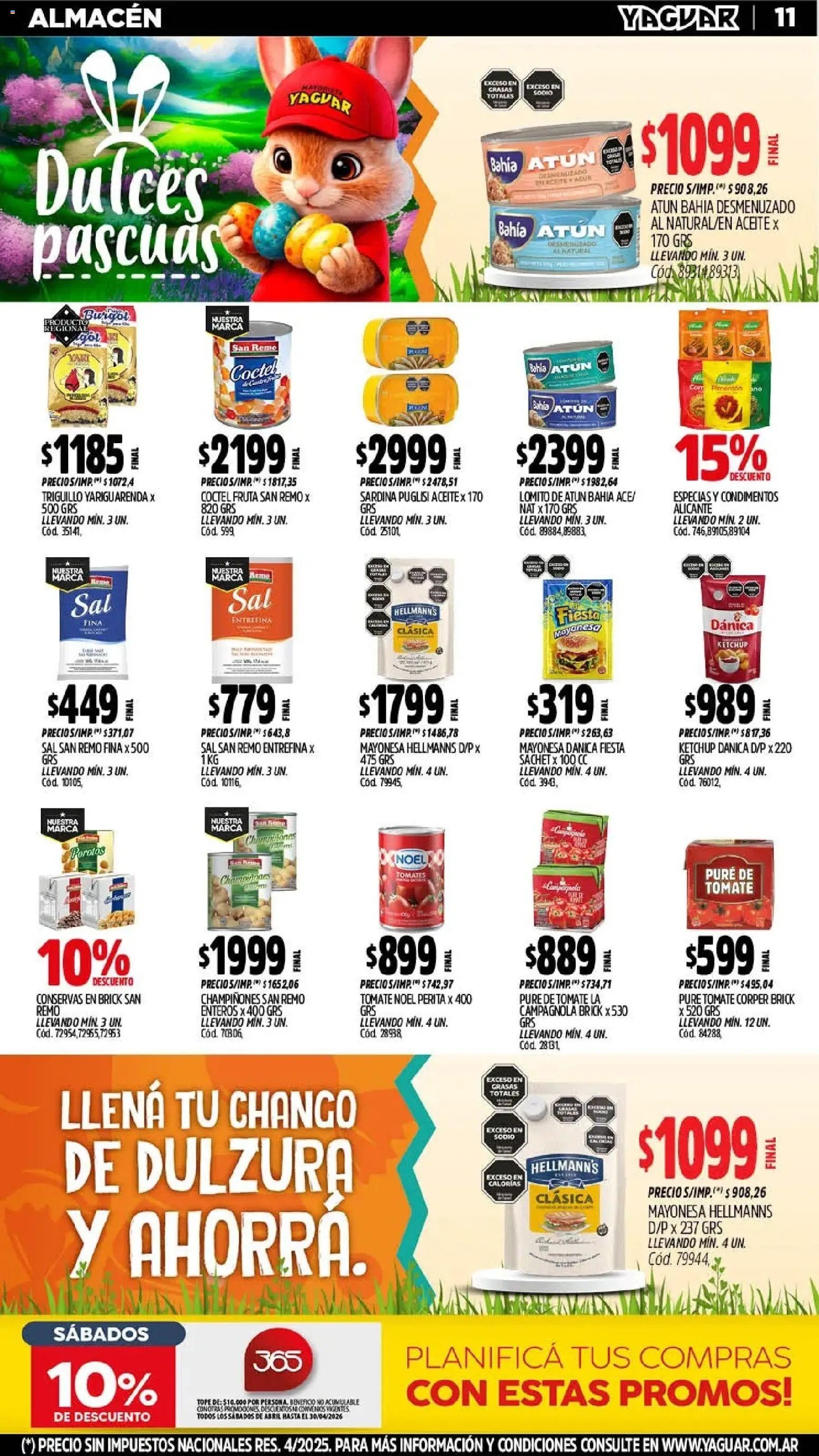 Yaguar - Oferta Semanal Jujuy (2026-03-30 - 2026-04-05)