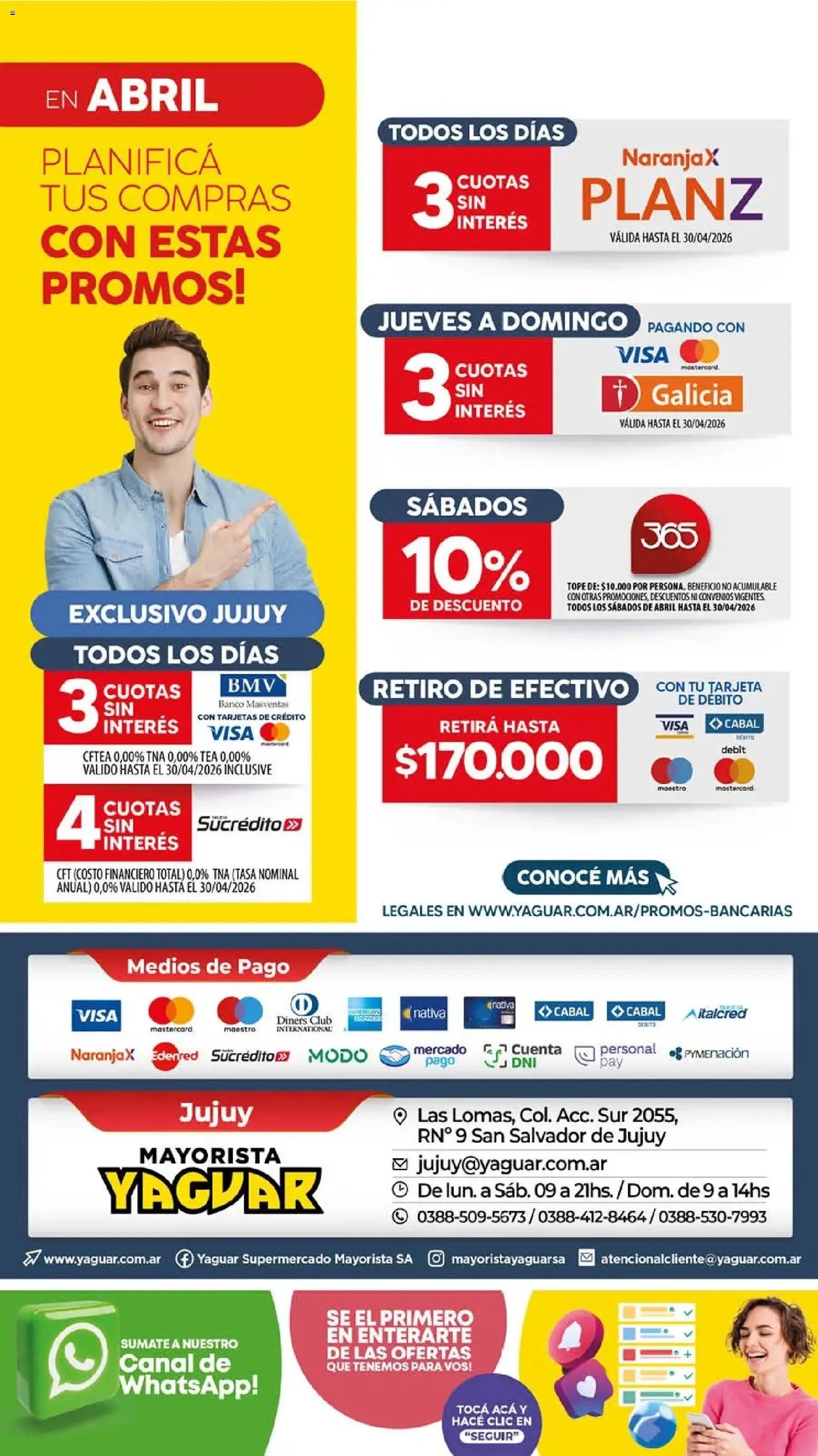 Yaguar - Oferta Semanal Jujuy (2026-03-30 - 2026-04-05)