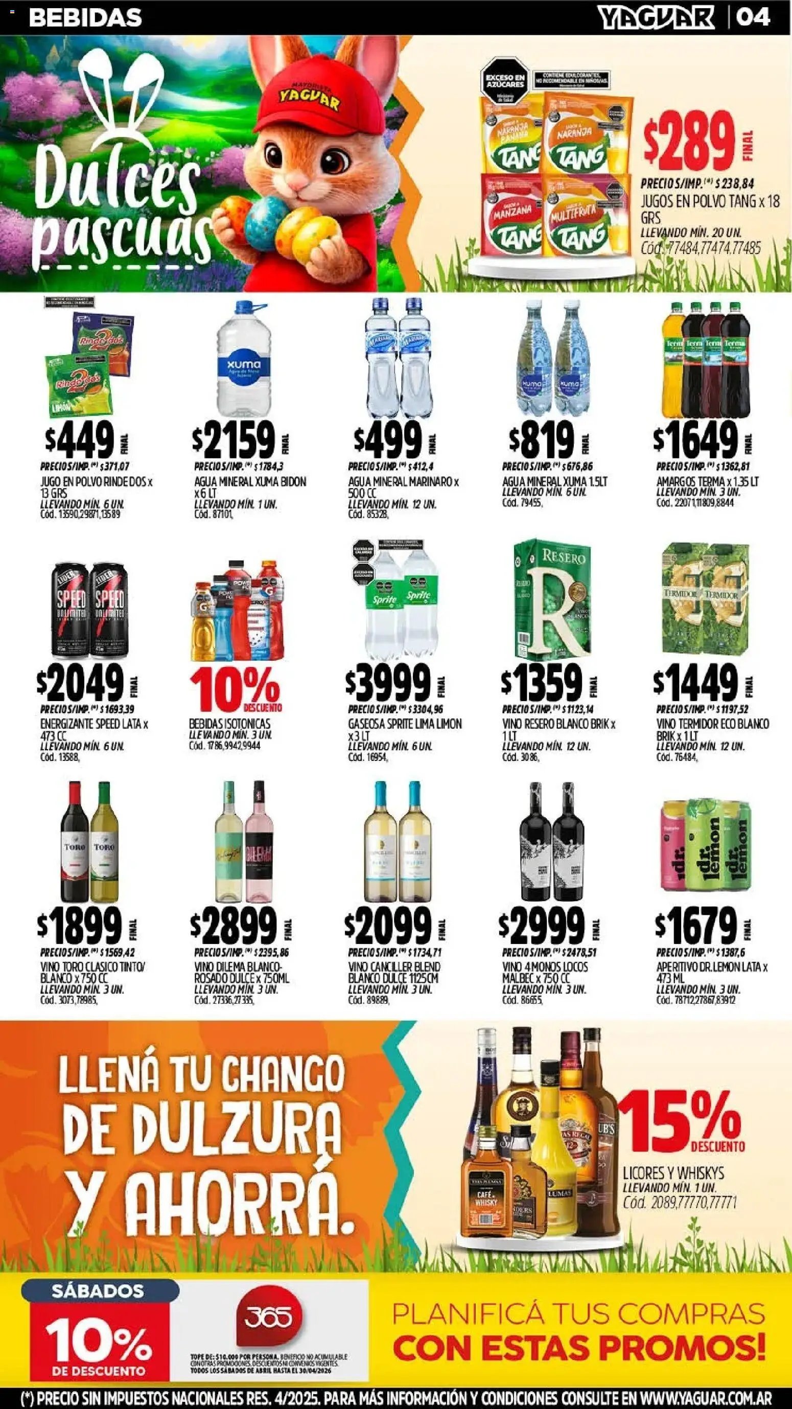 Yaguar - Oferta Semanal Jujuy (2026-03-30 - 2026-04-05)