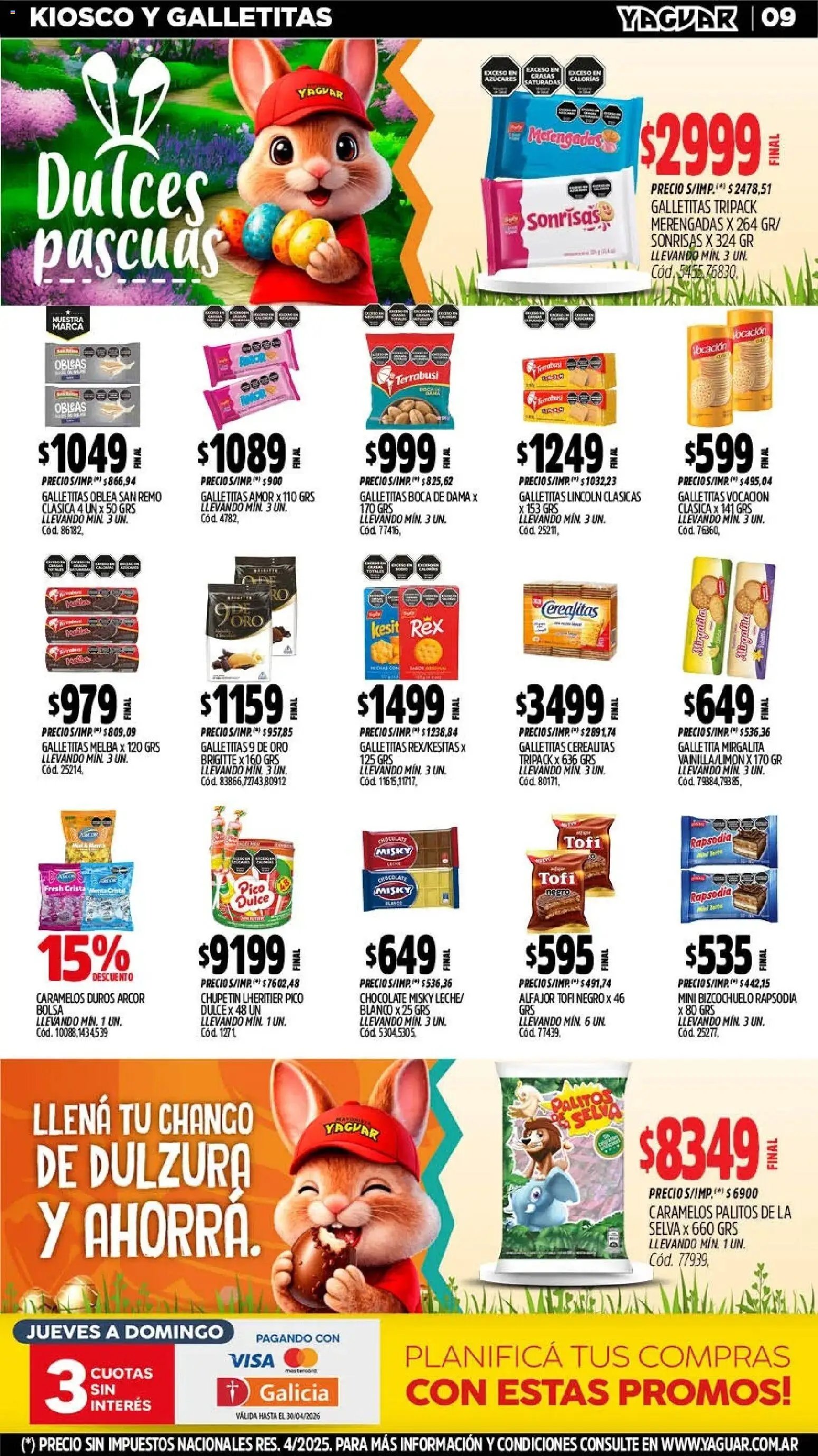 Yaguar - Oferta Semanal Jujuy (2026-03-30 - 2026-04-05)