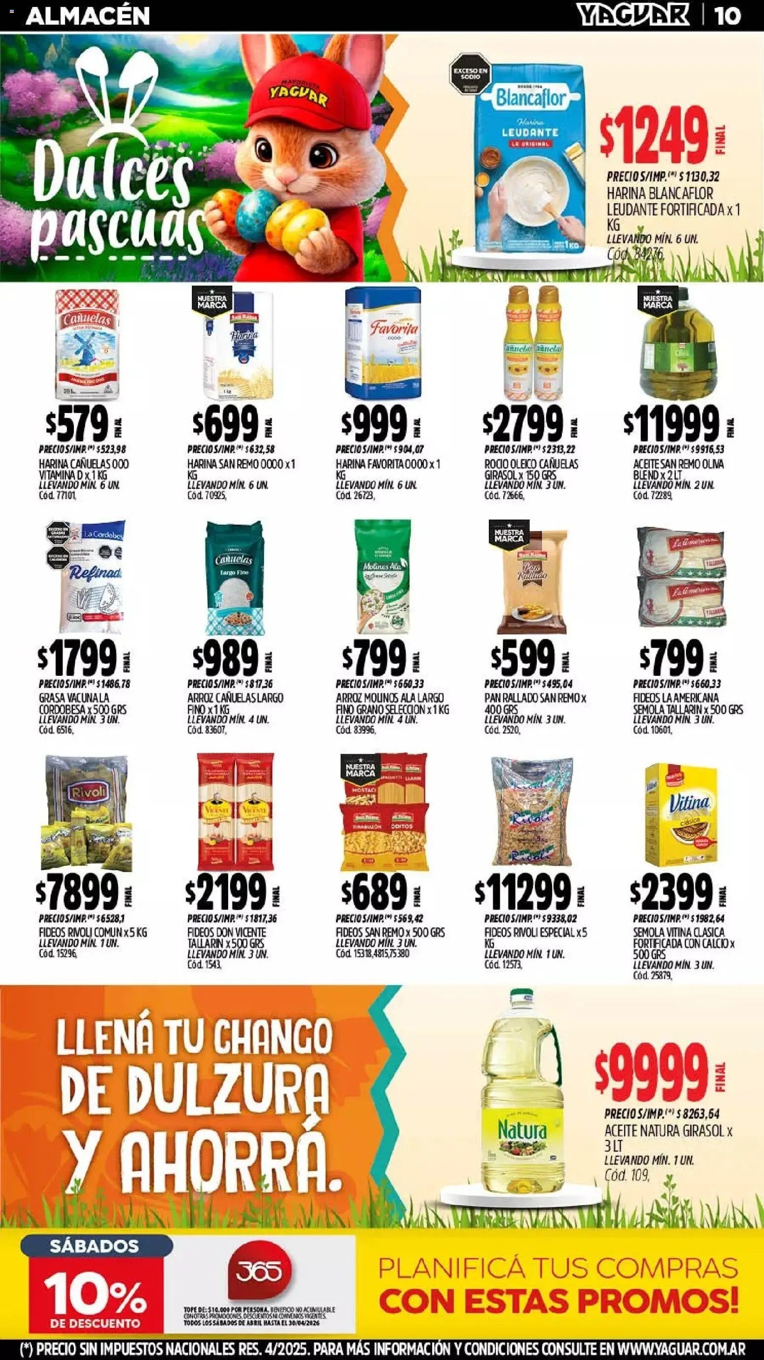Yaguar - Oferta Semanal Jujuy (2026-03-30 - 2026-04-05)