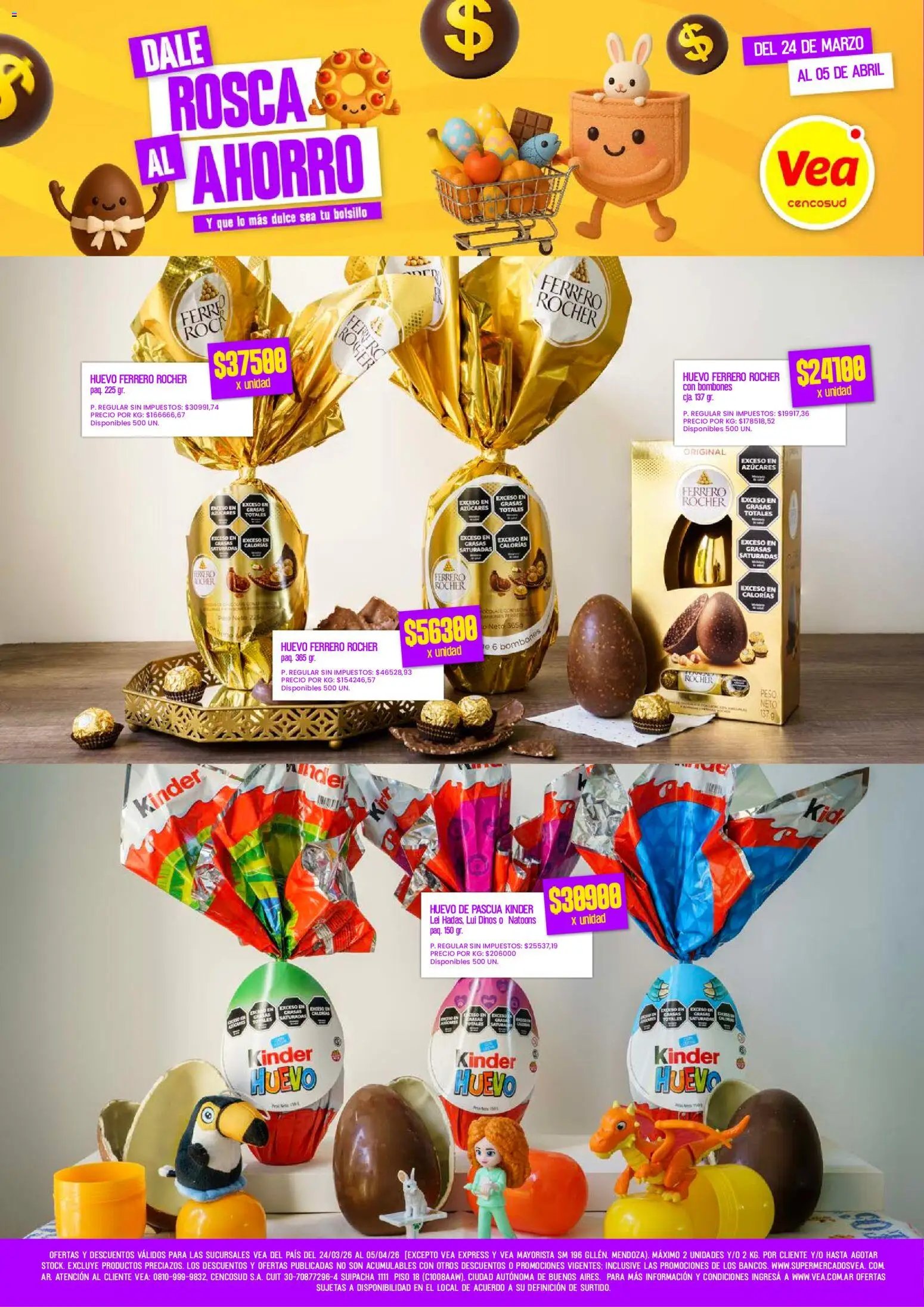 Vea - Especial Folleto de Pascuas Cuyo, Patagonia y Noa (2026-03-24 - 2026-04-05)