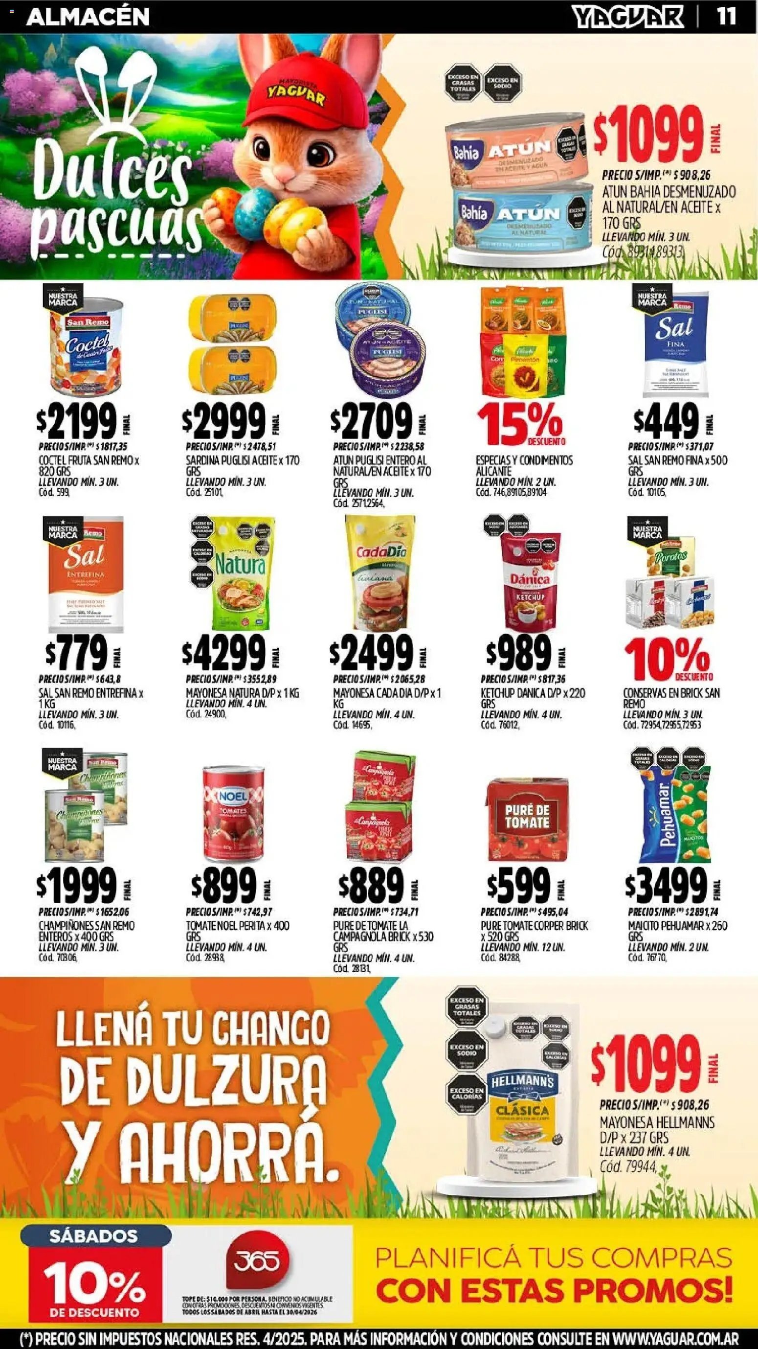 Yaguar - Oferta Semanal Córdoba (2026-03-30 - 2026-04-04)