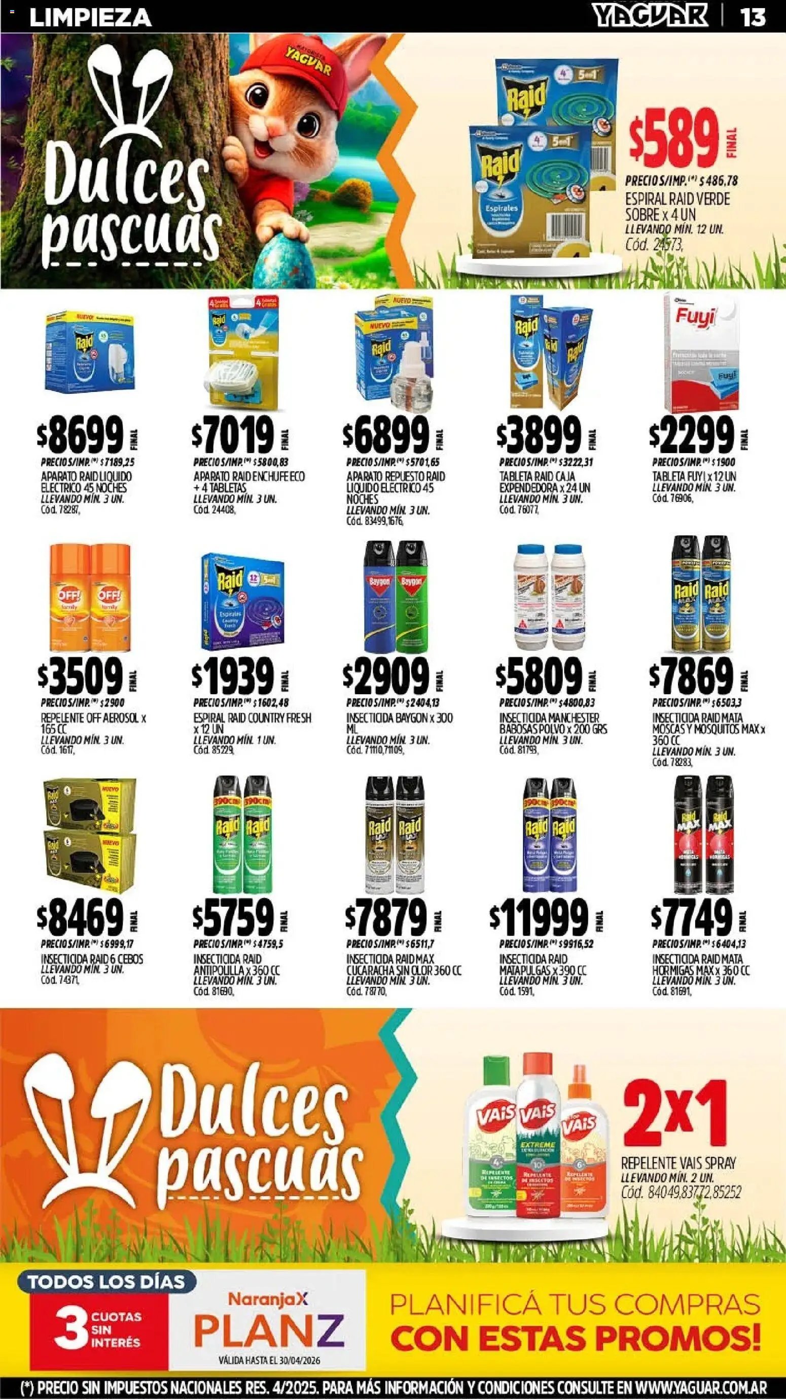 Yaguar - Oferta Semanal Córdoba (2026-03-30 - 2026-04-04)
