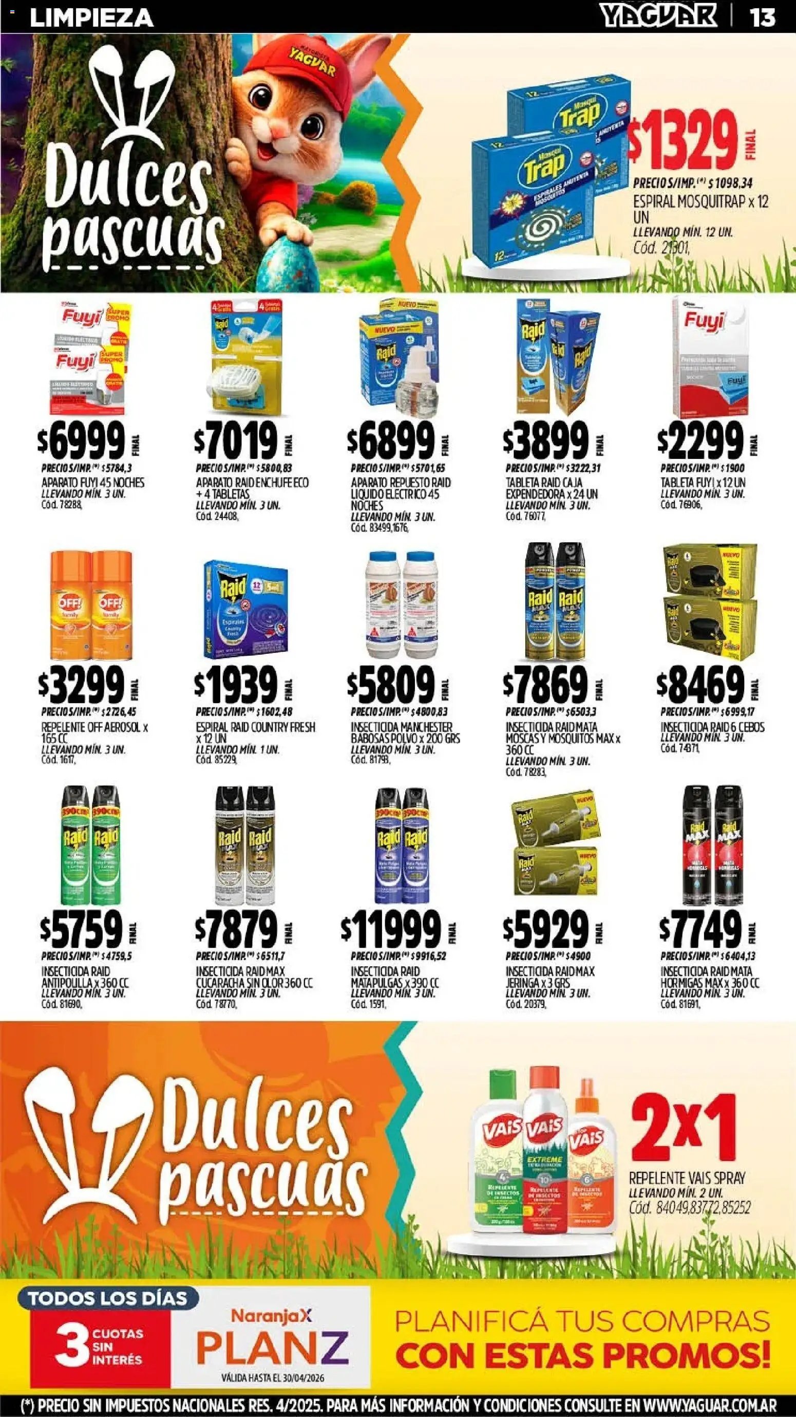 Yaguar - Oferta Semanal Santa Fé (2026-03-30 - 2026-04-04)