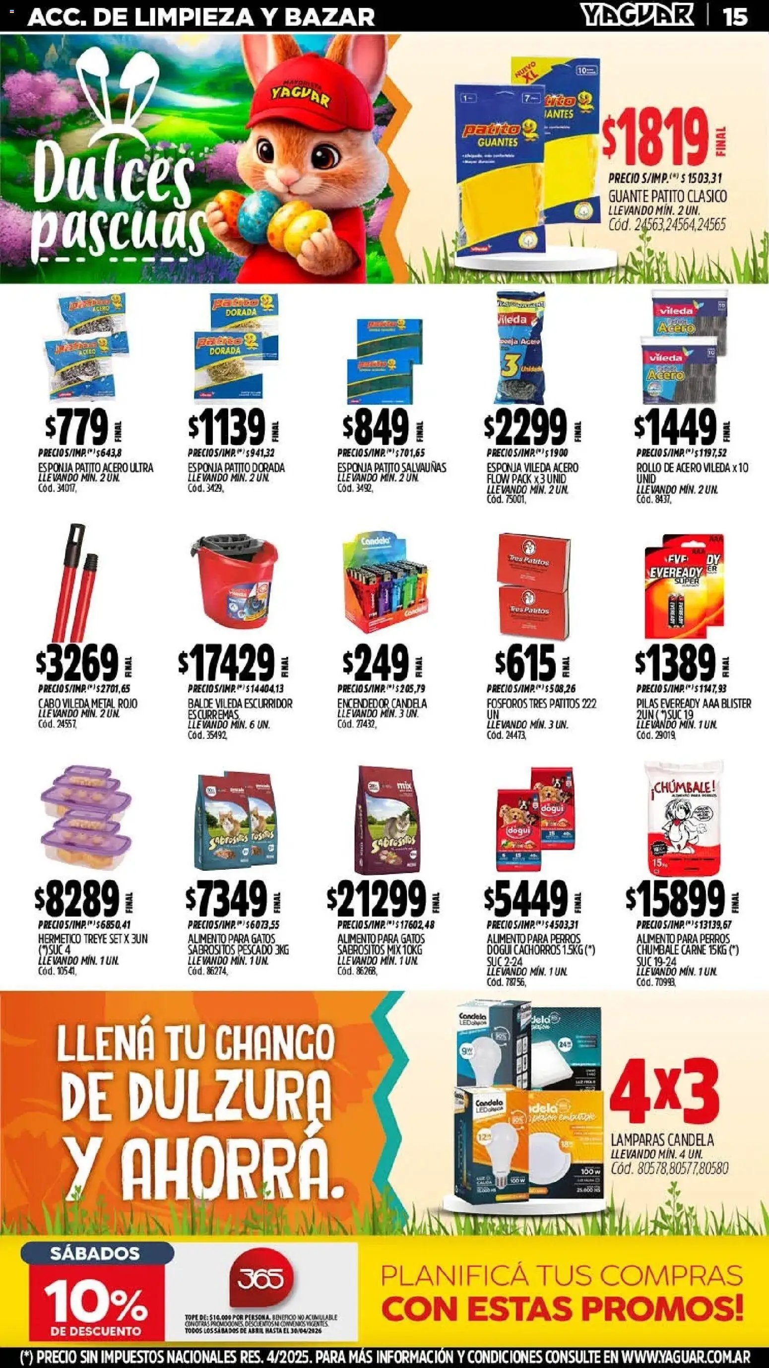 Yaguar - Oferta Semanal Santa Fé (2026-03-30 - 2026-04-04)