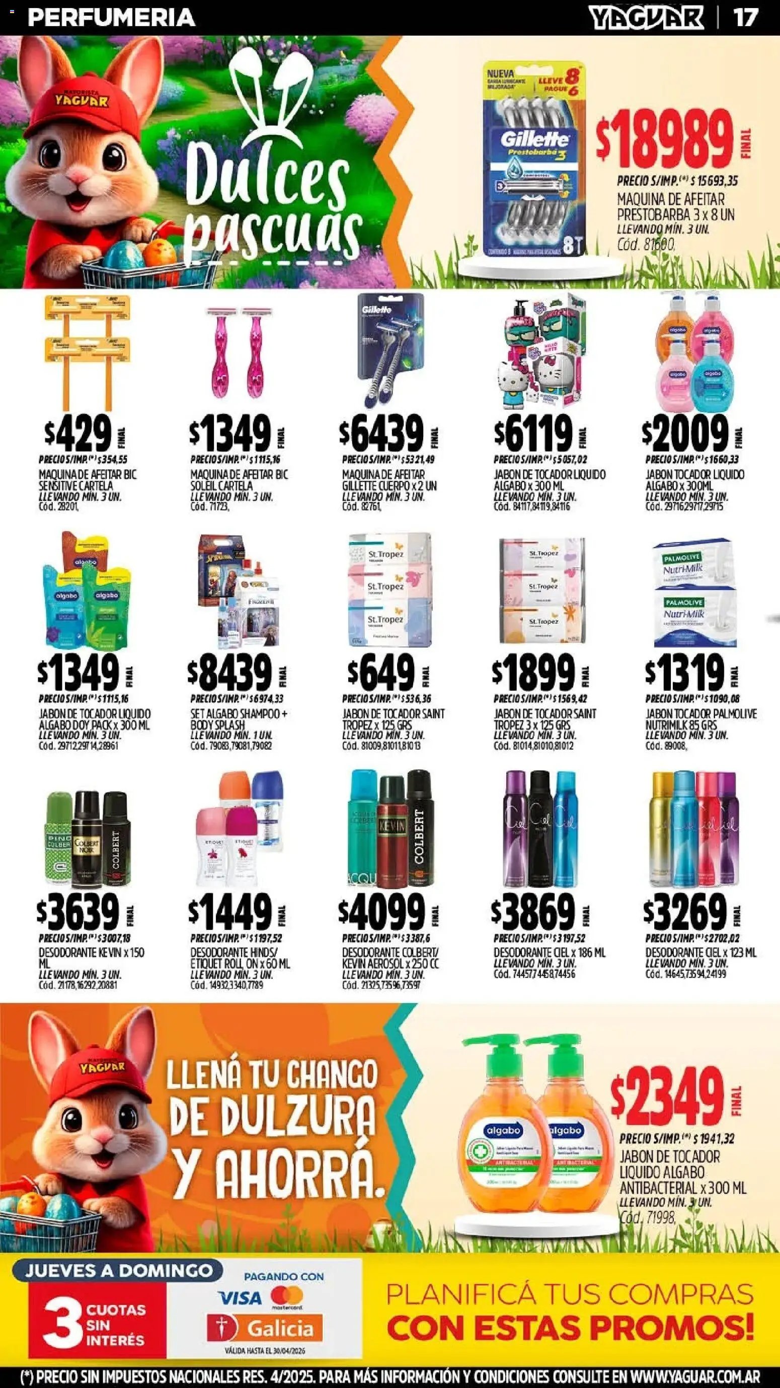 Yaguar - Oferta Semanal Santa Fé (2026-03-30 - 2026-04-04)