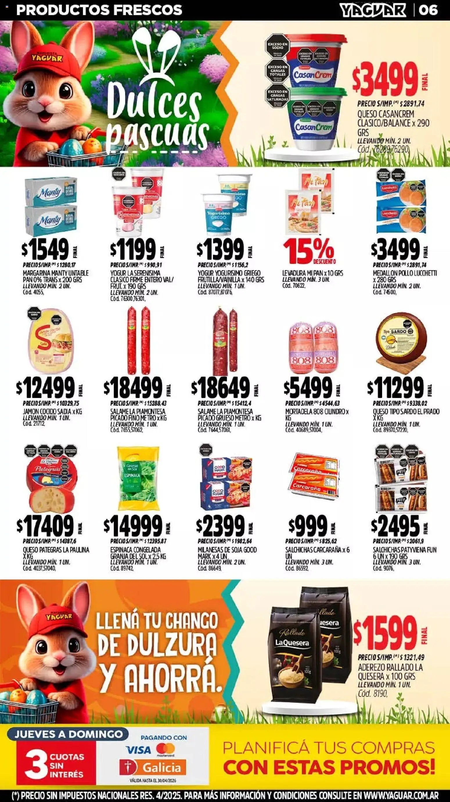 Yaguar - Oferta Semanal Chaco (2026-03-30 - 2026-04-04)