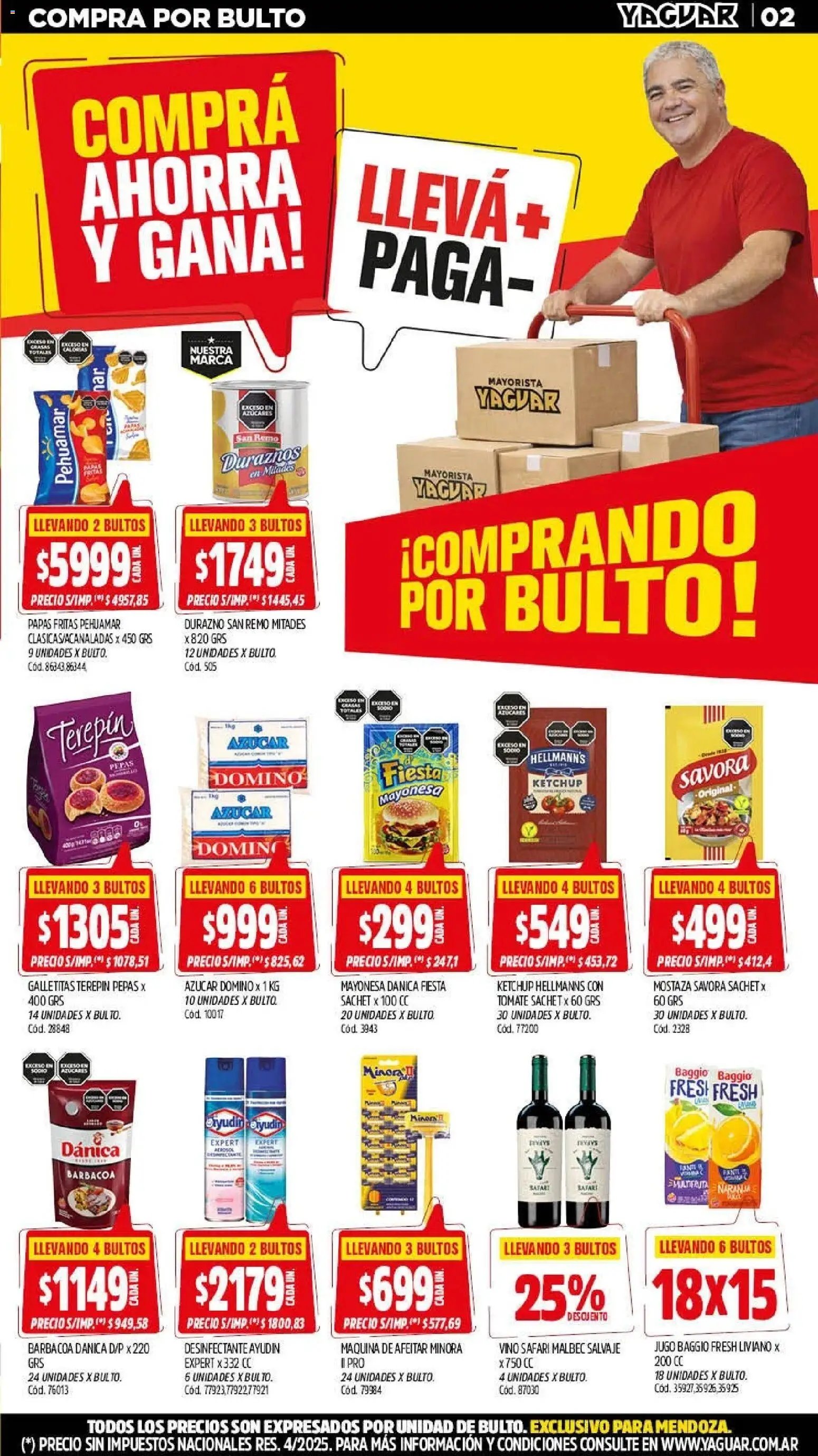 Yaguar - Oferta Semanal Mendoza (2026-03-30 - 2026-04-04)