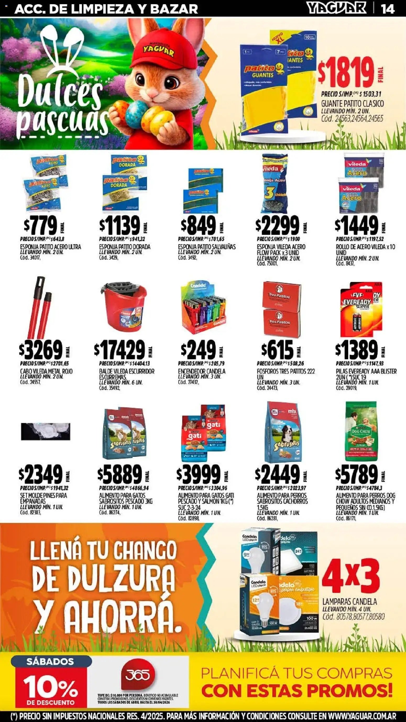 Yaguar - Oferta Semanal Mendoza (2026-03-30 - 2026-04-04)