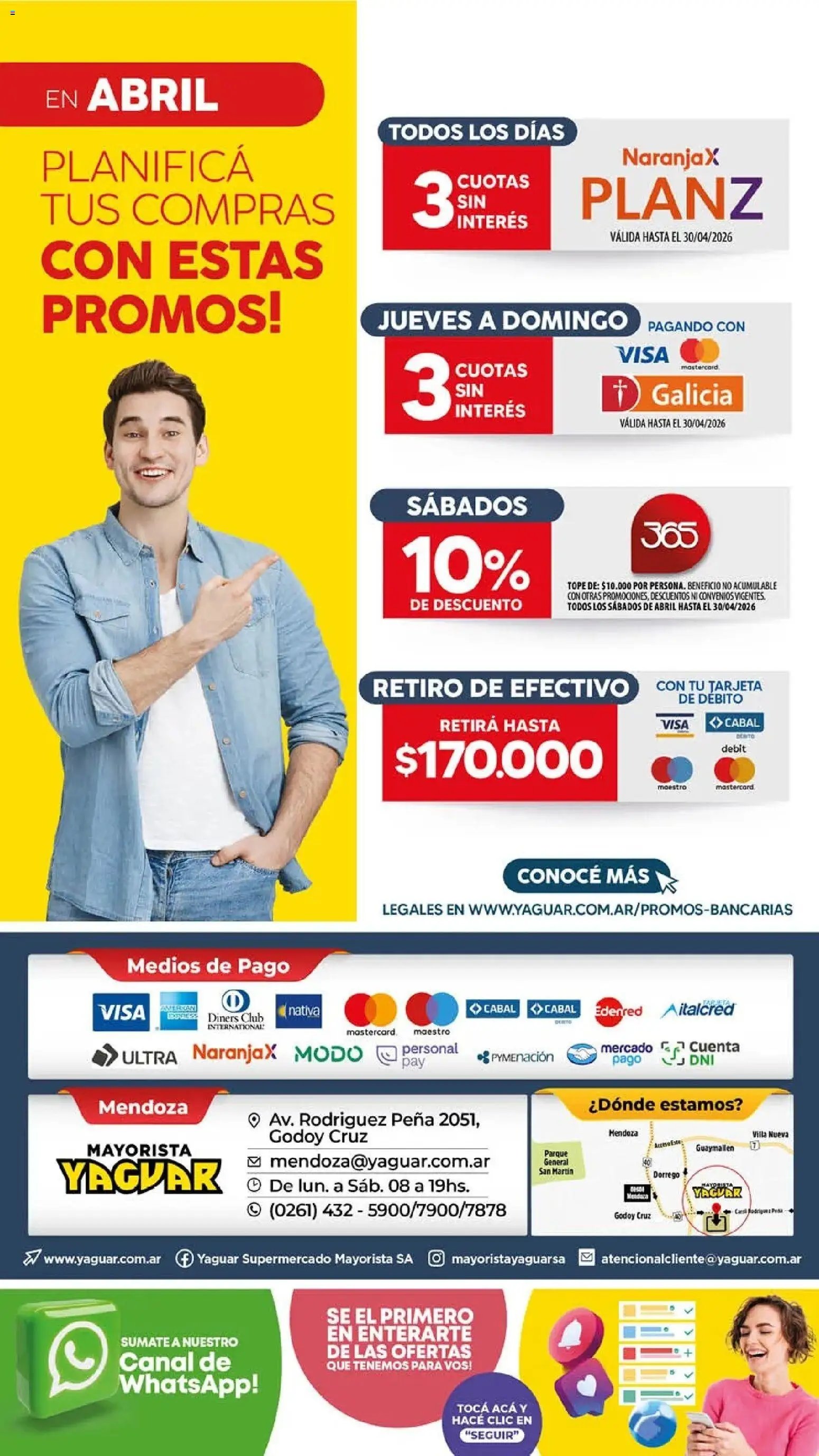 Yaguar - Oferta Semanal Mendoza (2026-03-30 - 2026-04-04)