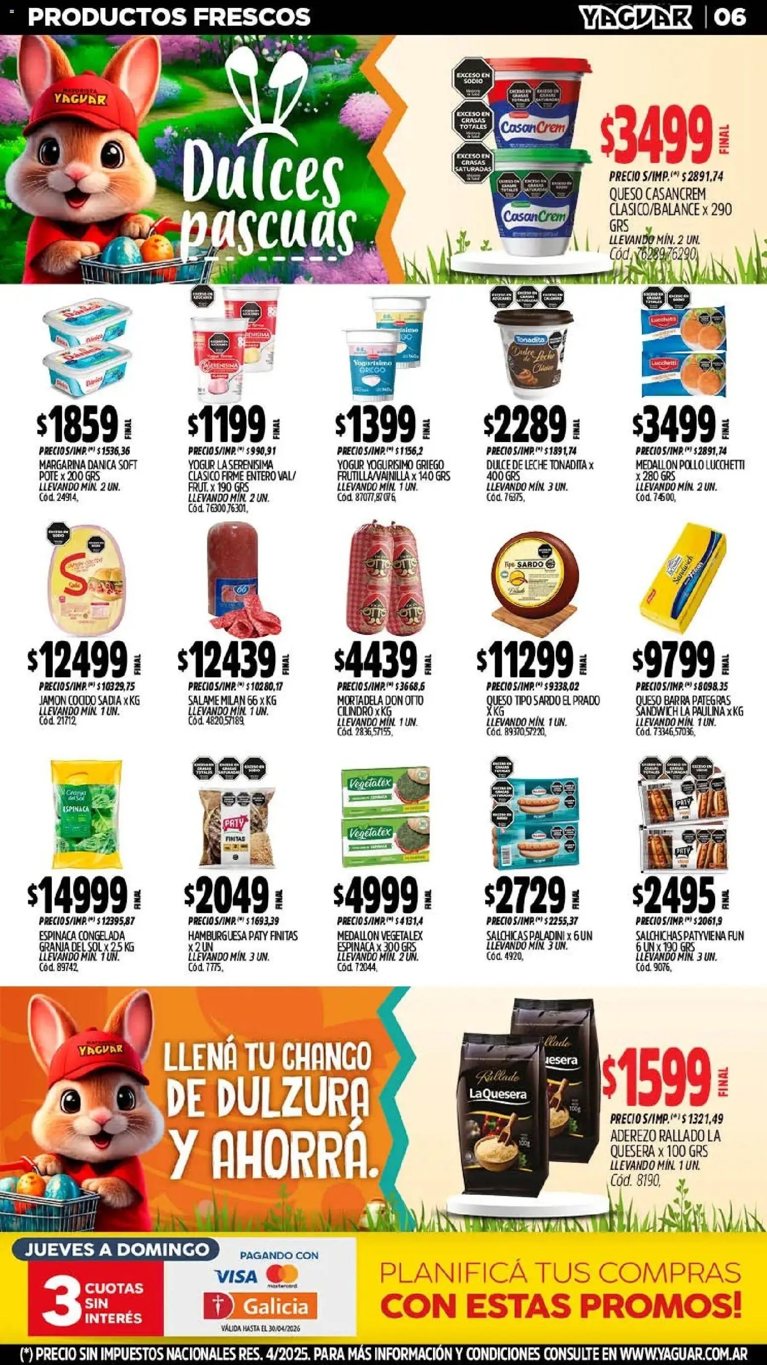 Yaguar - Oferta Semanal Mendoza (2026-03-30 - 2026-04-04)