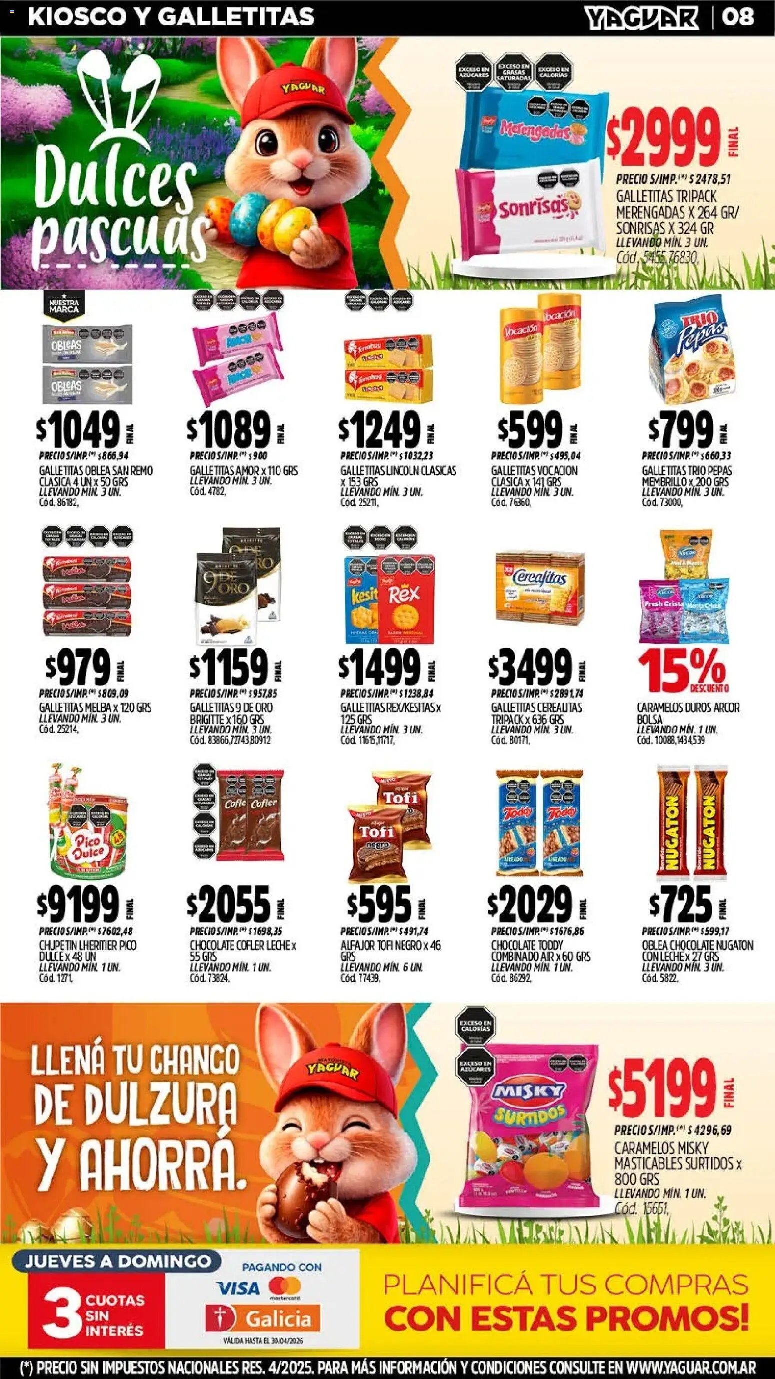 Yaguar - Oferta Semanal Mendoza (2026-03-30 - 2026-04-04)