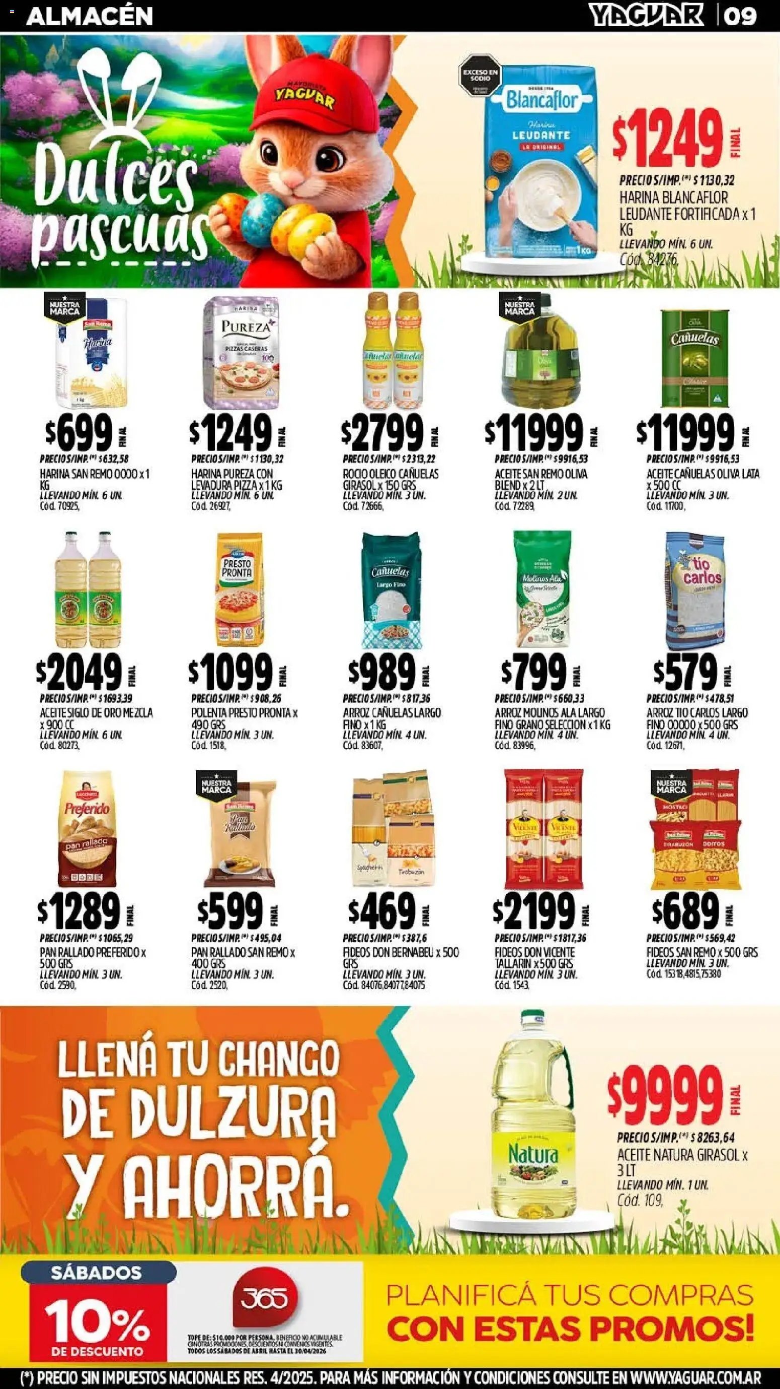 Yaguar - Oferta Semanal Mendoza (2026-03-30 - 2026-04-04)