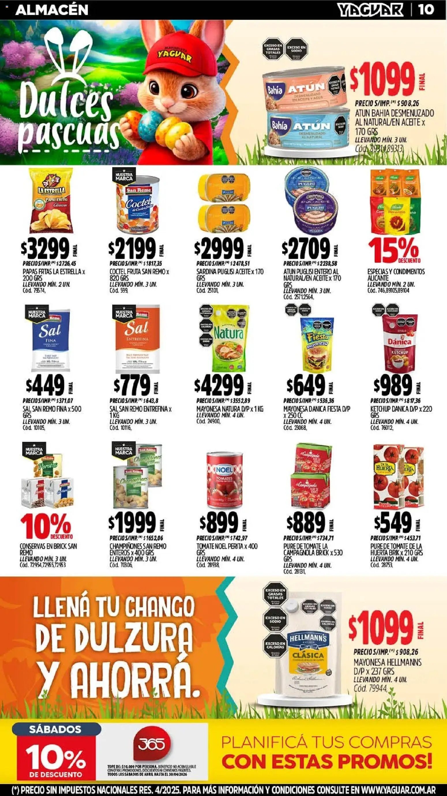 Yaguar - Oferta Semanal Mendoza (2026-03-30 - 2026-04-04)