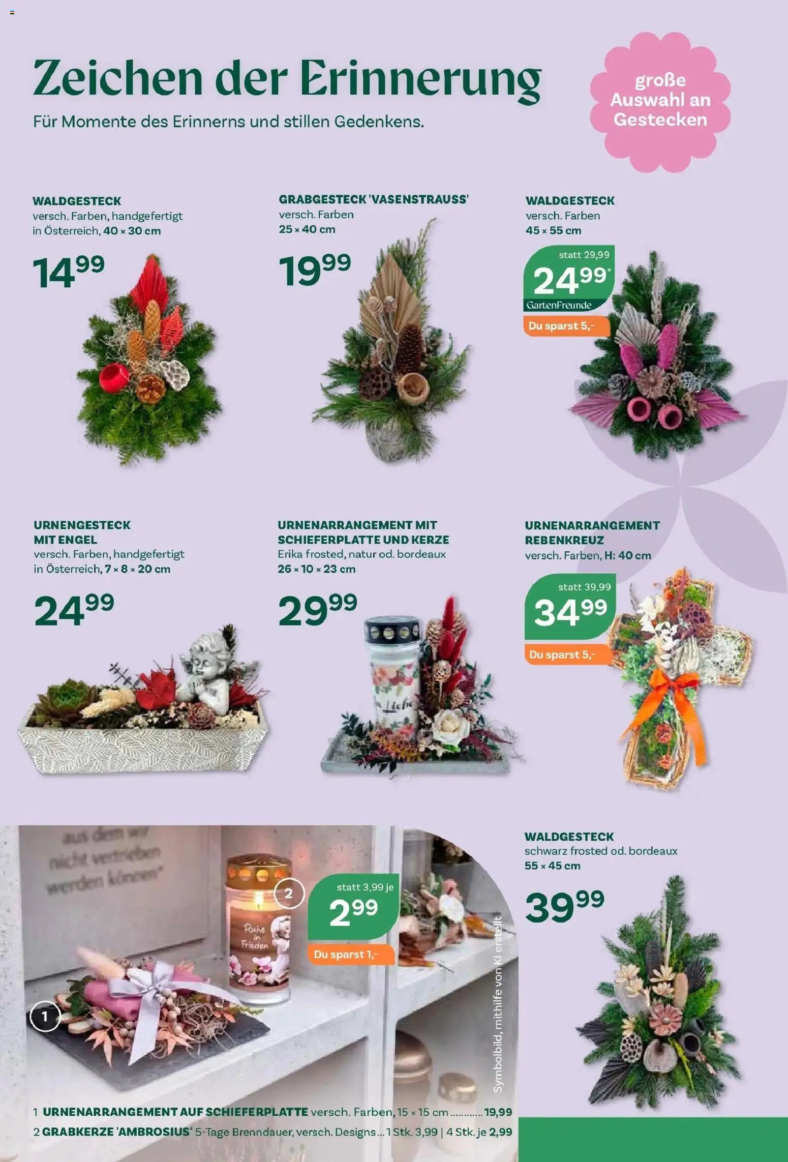 bellaflora - Bellaflora: Flugblatt