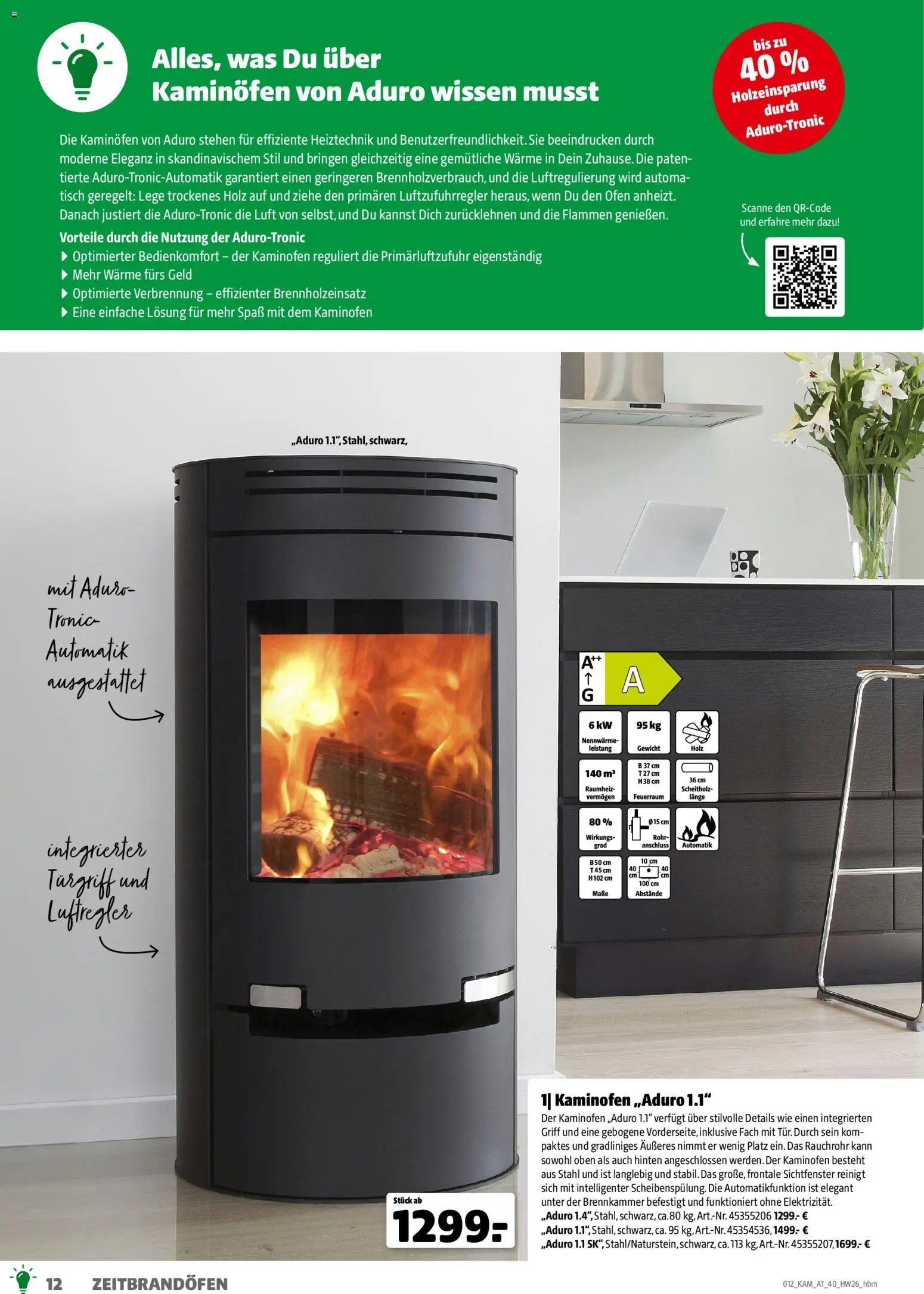 Hagebau Kaminofen und Zubehör
