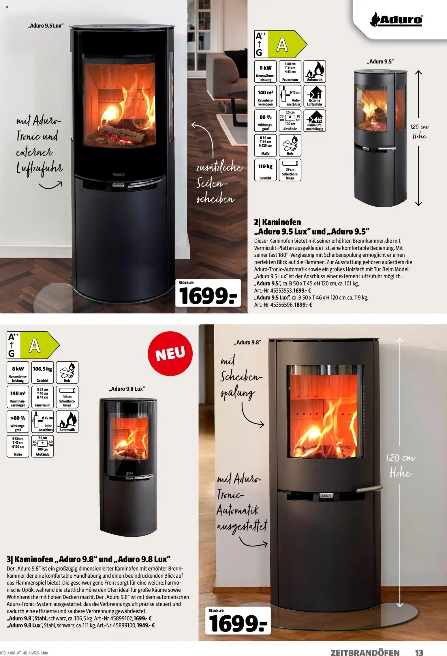 Hagebau Kaminofen und Zubehör