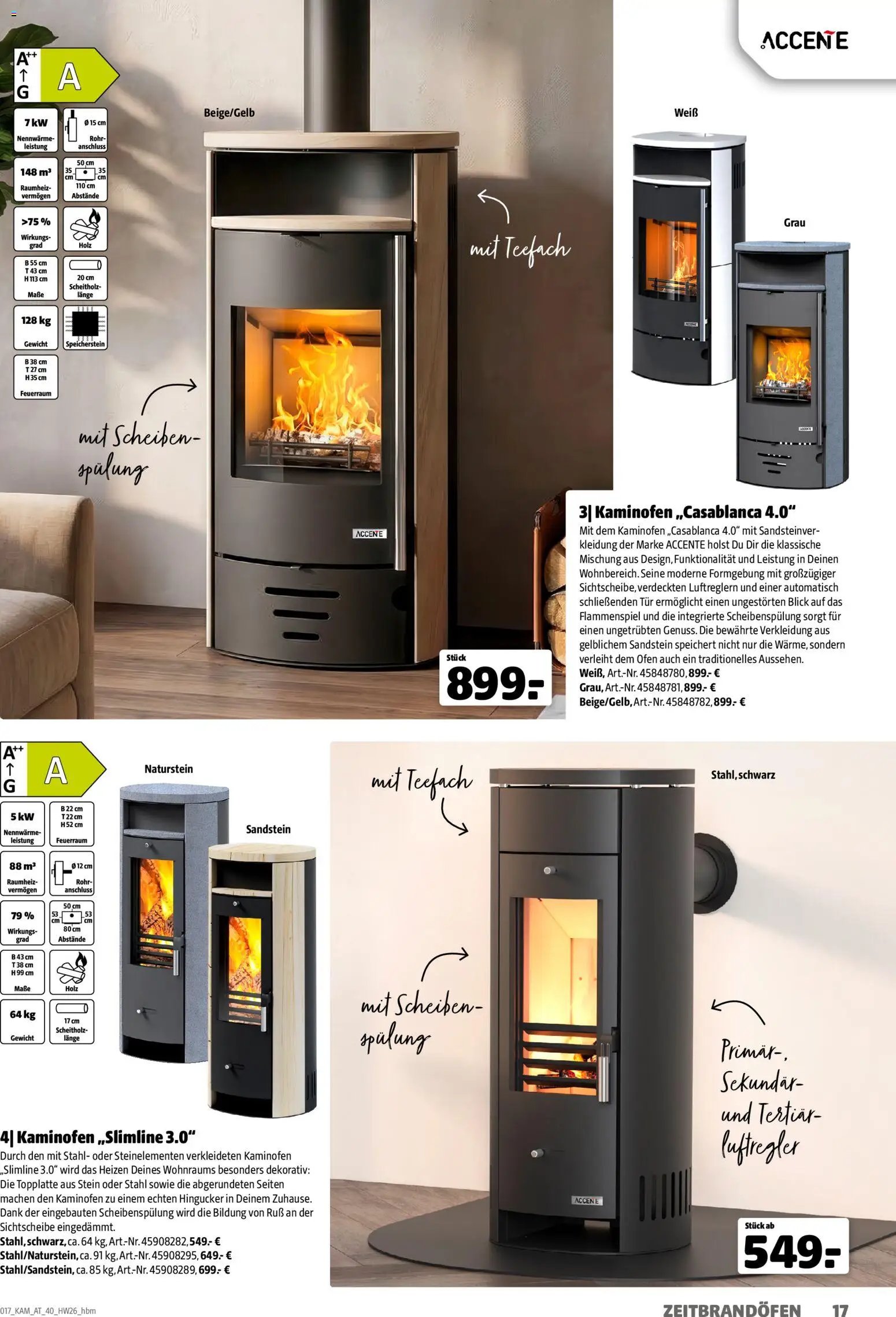 Hagebau Kaminofen und Zubehör